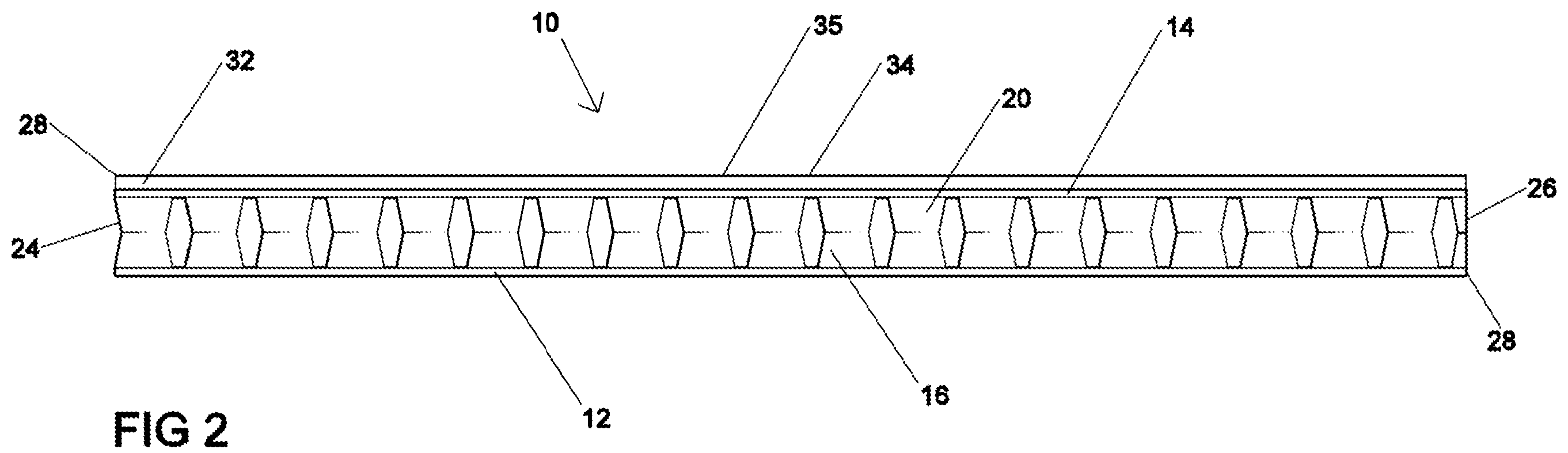 Patent US12448780 Figure 2 – Moisture porous building furring strip