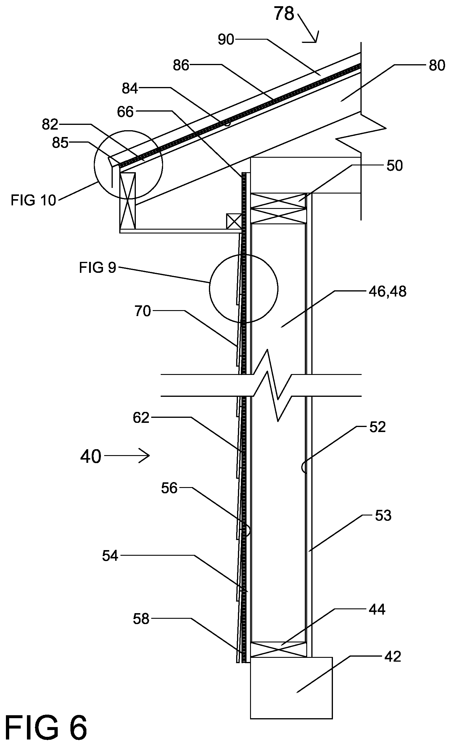 Patent US12448780 Figure 6 – Moisture porous building furring strip