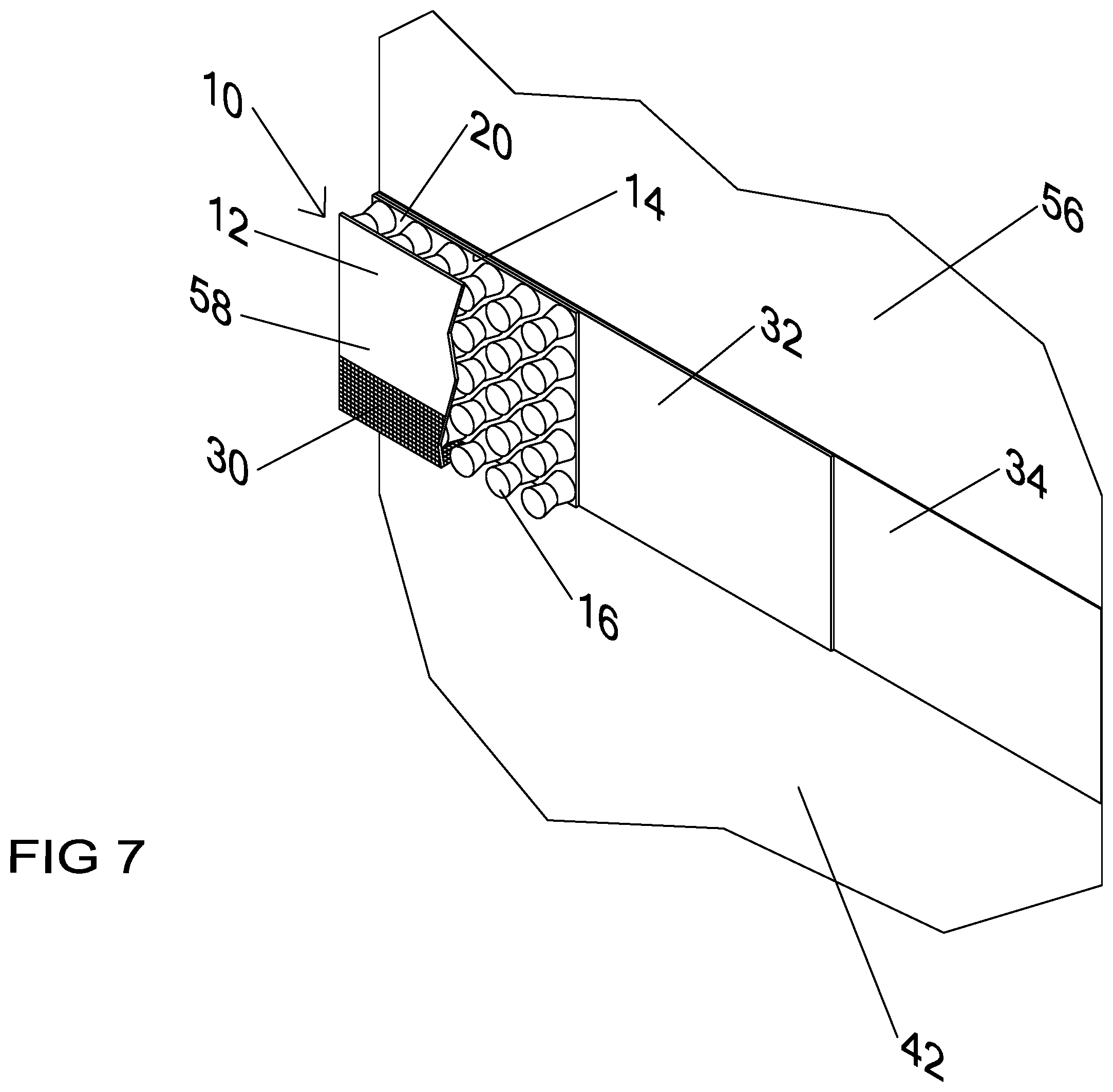 Patent US12448780 Figure 7 – Moisture porous building furring strip