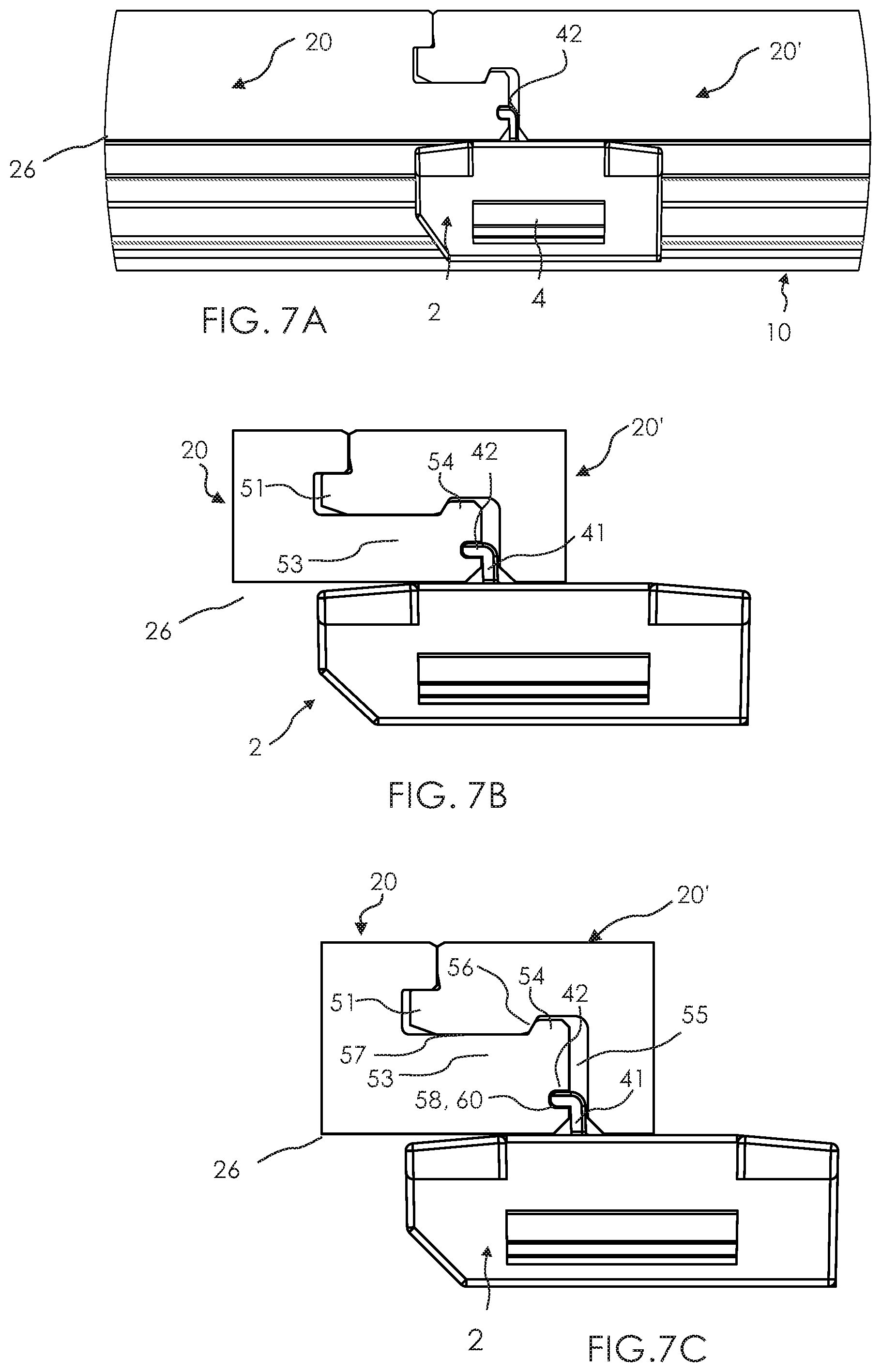 Patent US12448781 Figure 8 – Multi thickness clips