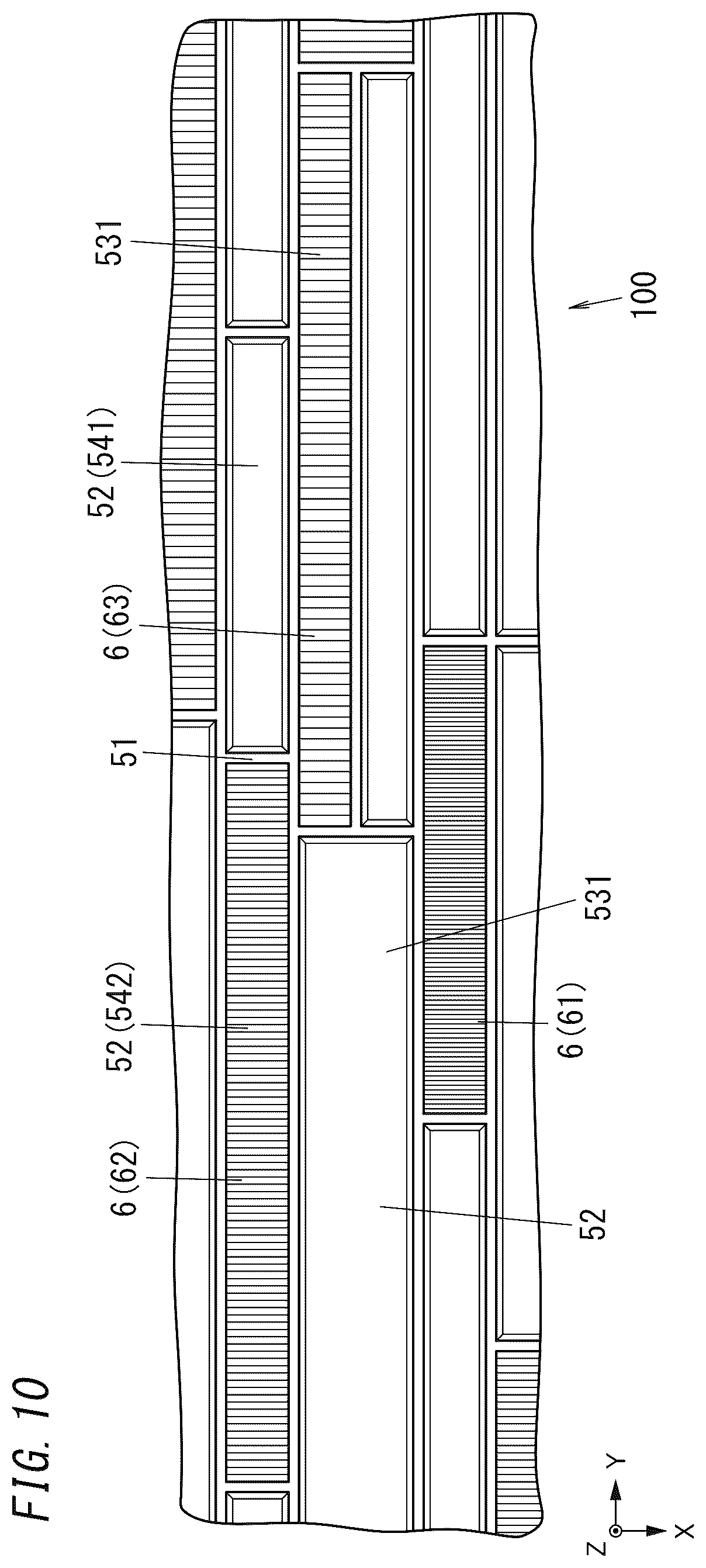 Patent US12448782 Figure 10 – Construction material, decorative member, and method for manufacturing decorative member