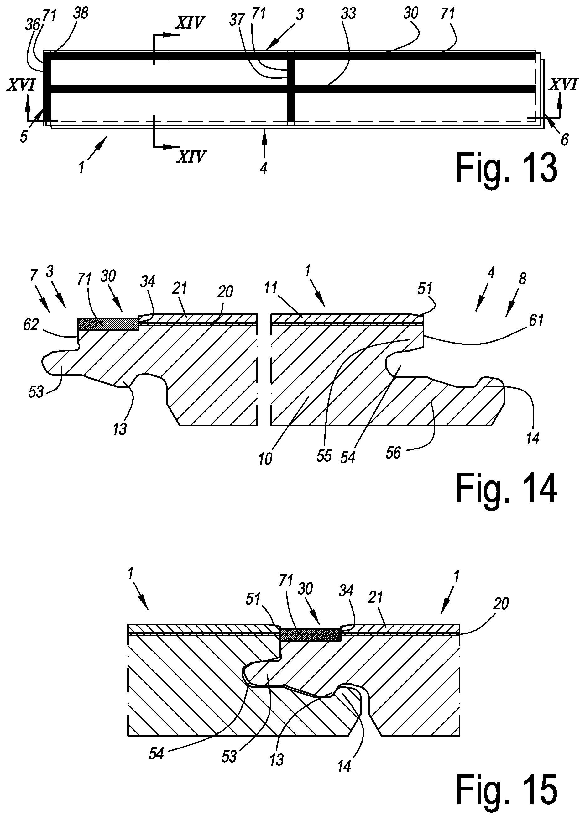 Patent US12448784 Figure 5 – Decorative panel comprising grout imitation