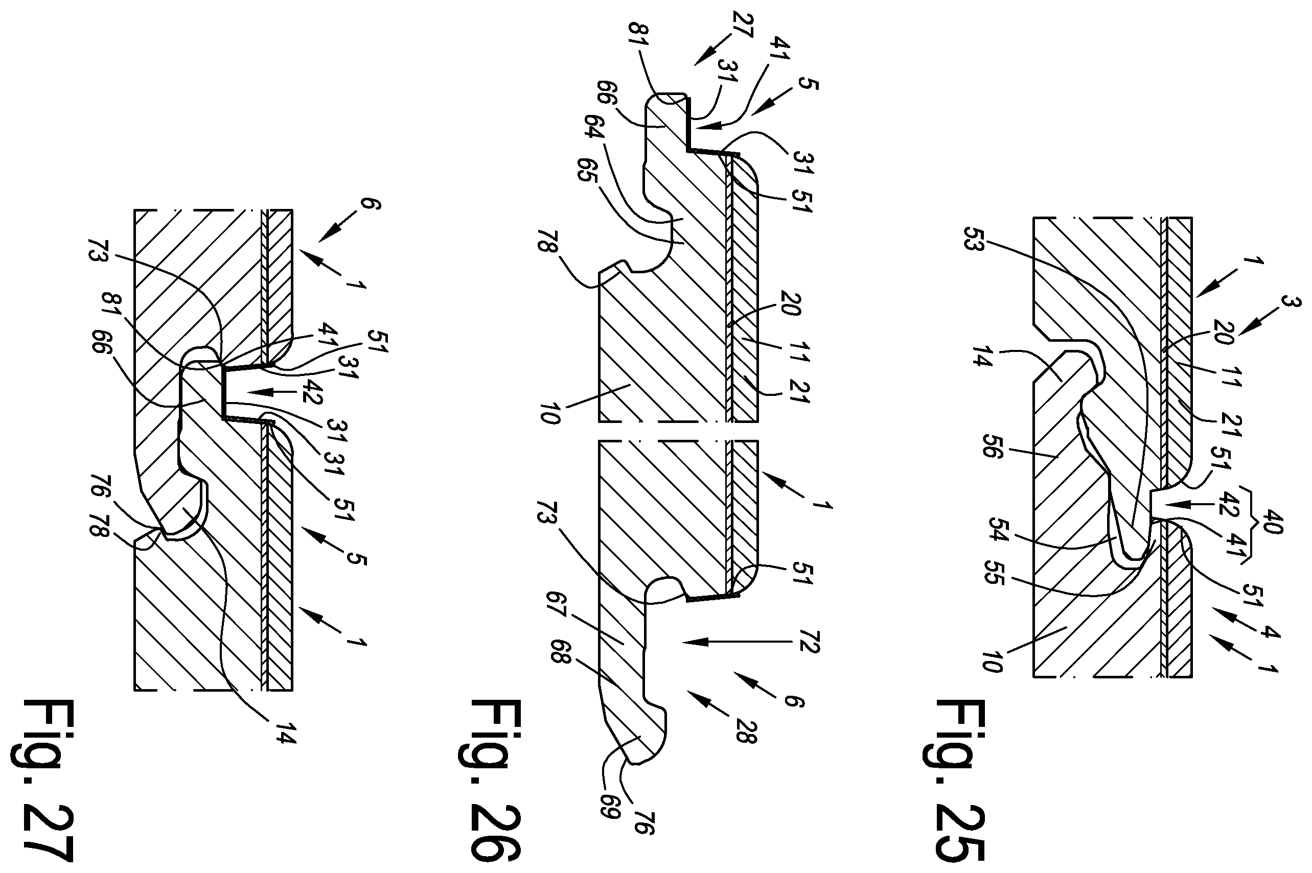 Patent US12448784 Figure 9 – Decorative panel comprising grout imitation