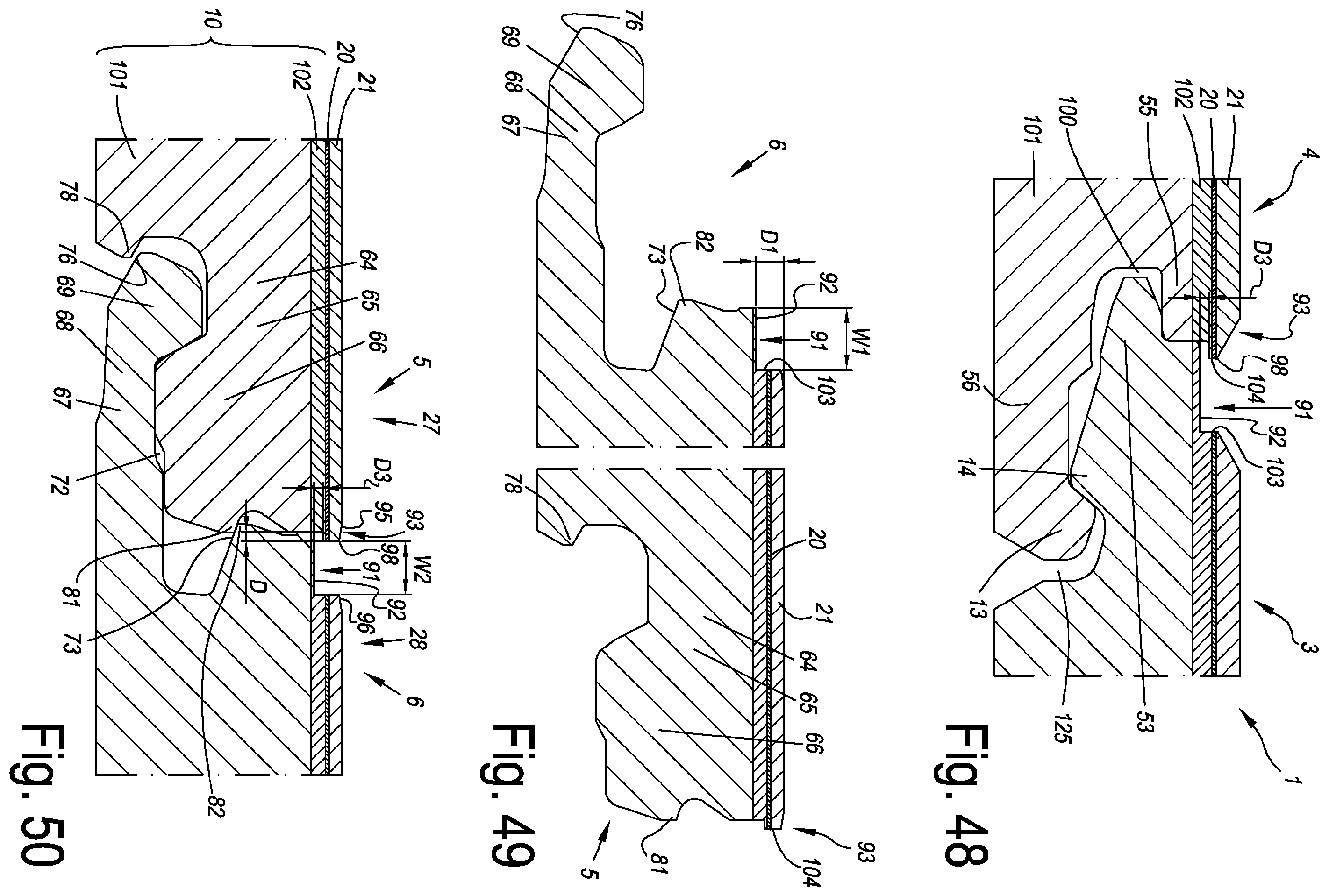 Patent US12448784 Figure 17 – Decorative panel comprising grout imitation