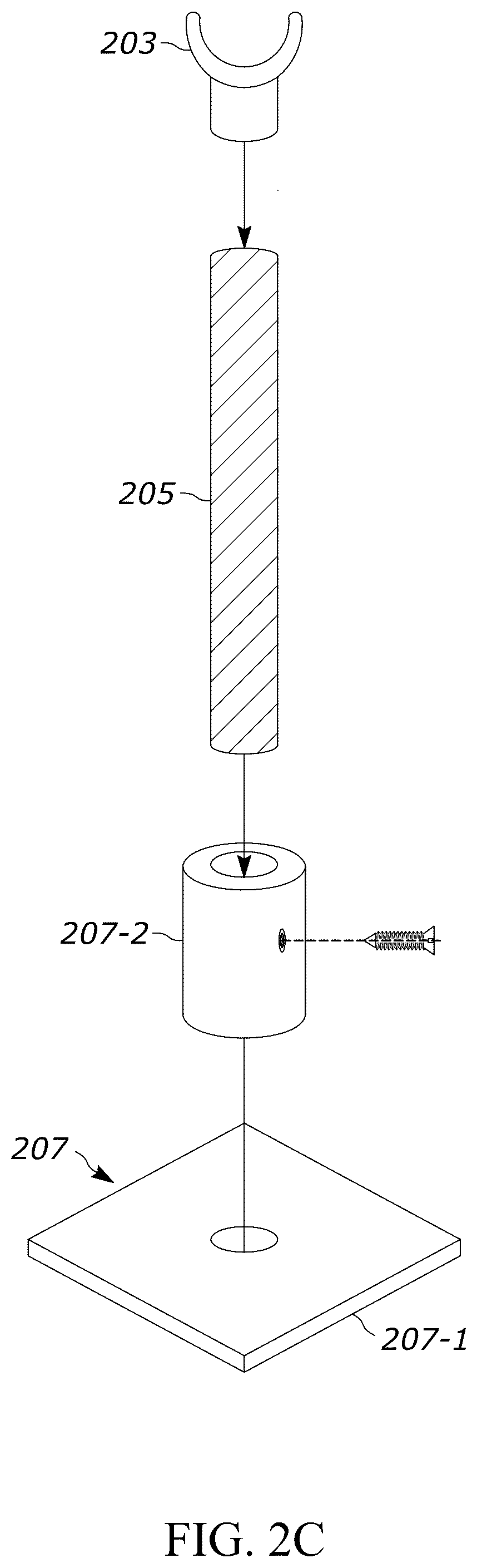 Patent US12448793 Figure 5 – Screed rail system for pouring concrete against a wall