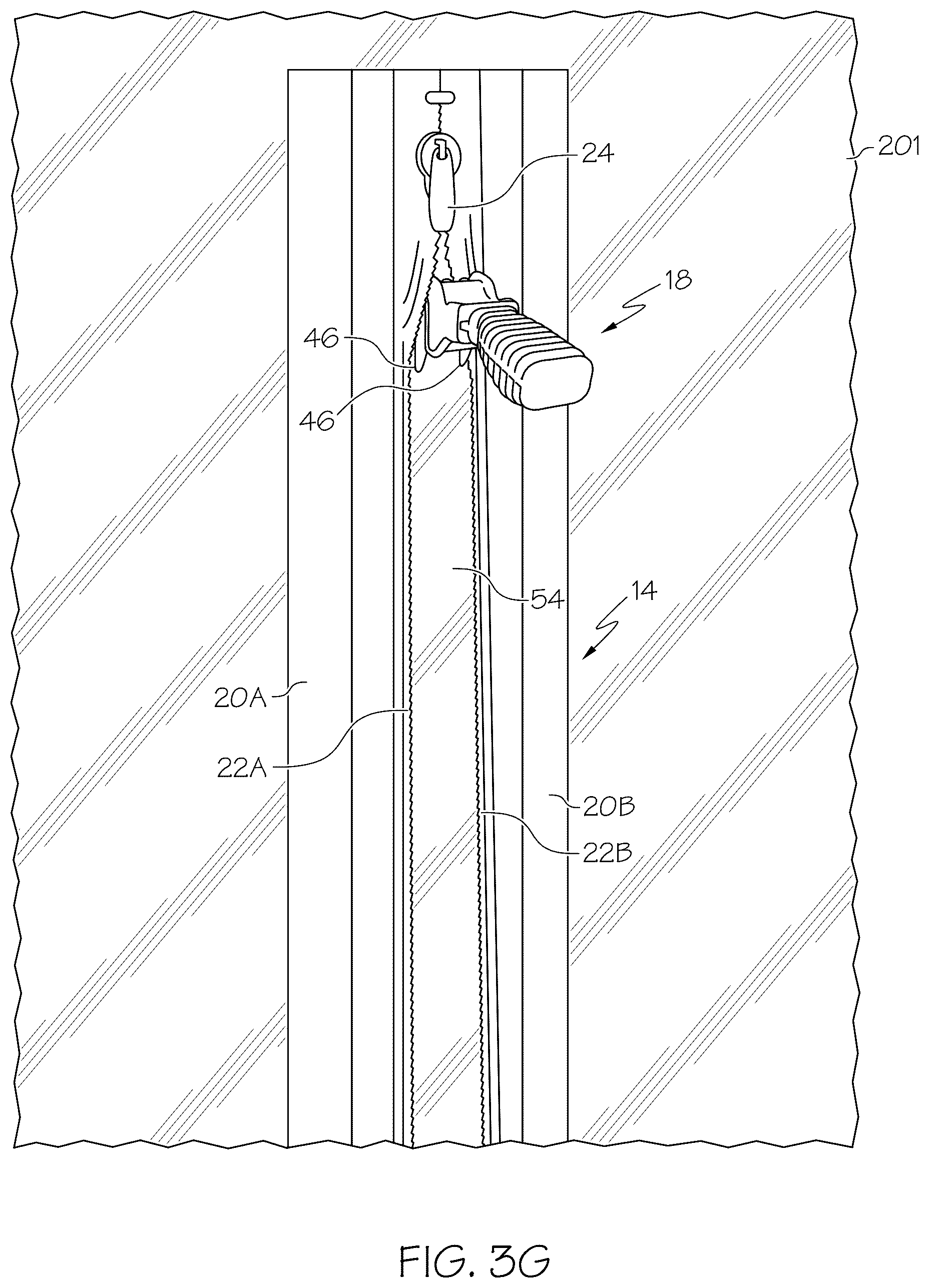 Patent US12448795 Figure 15 – Partition mounting systems, partition assembly kits, double-sided adhesive tape and methods of installation and application