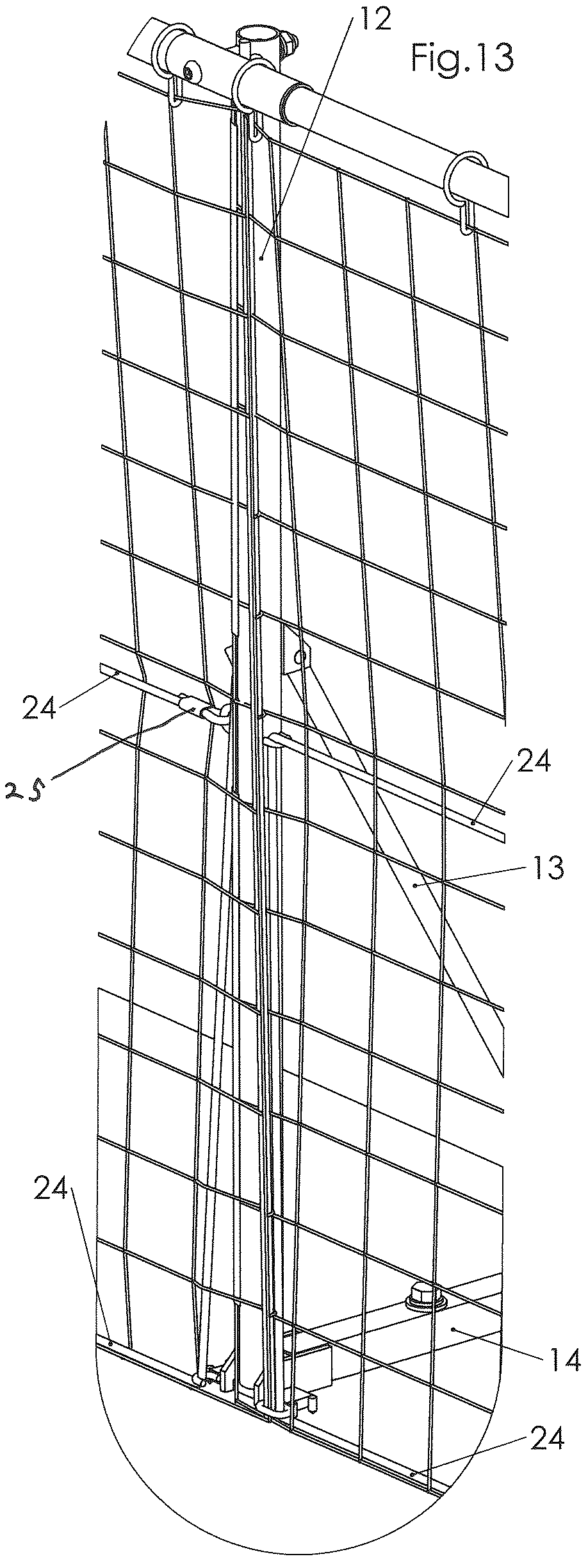Patent US12448796 Figure 6 – Edge protection system