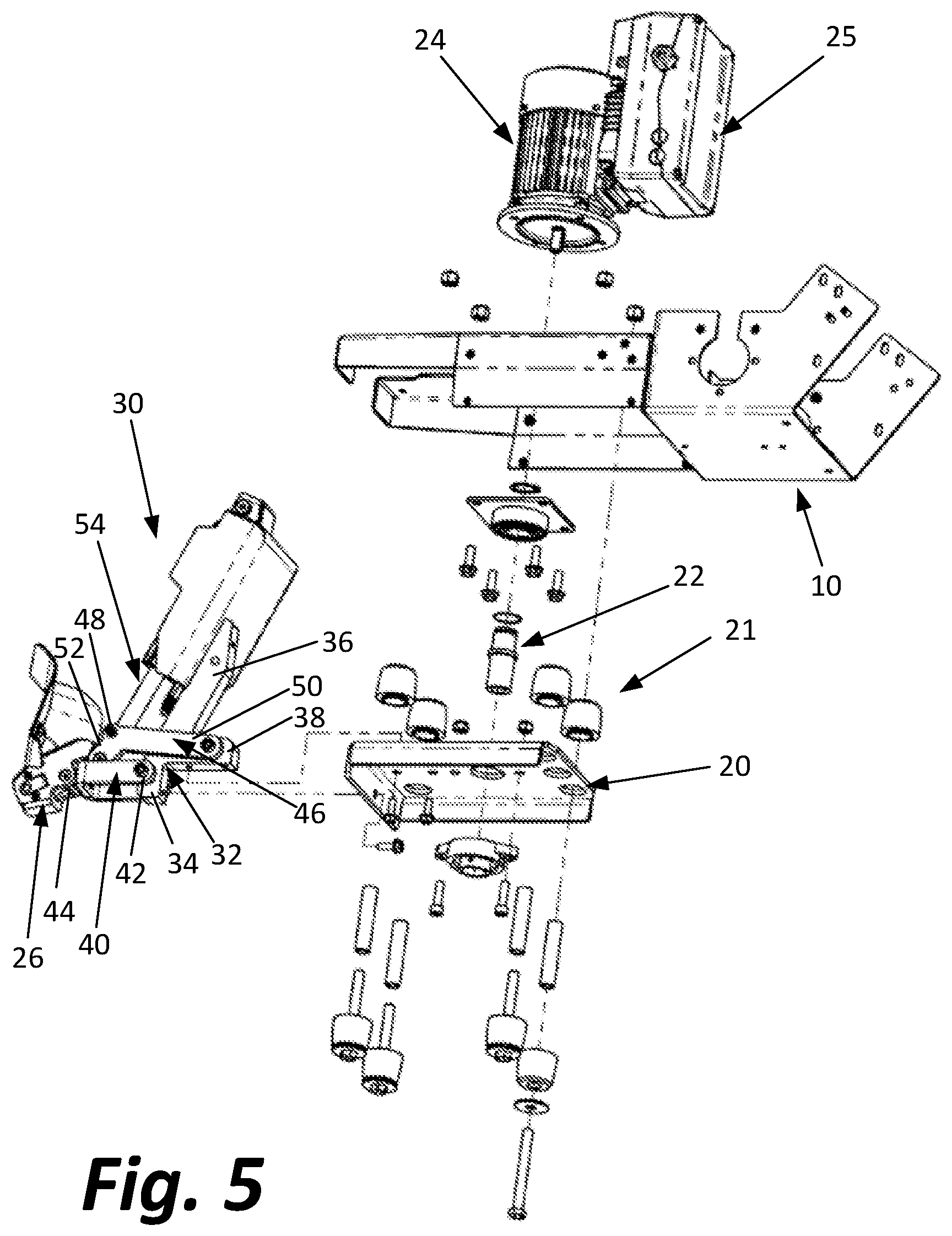 Patent US12448798 Figure 4 – Floor stripper machine