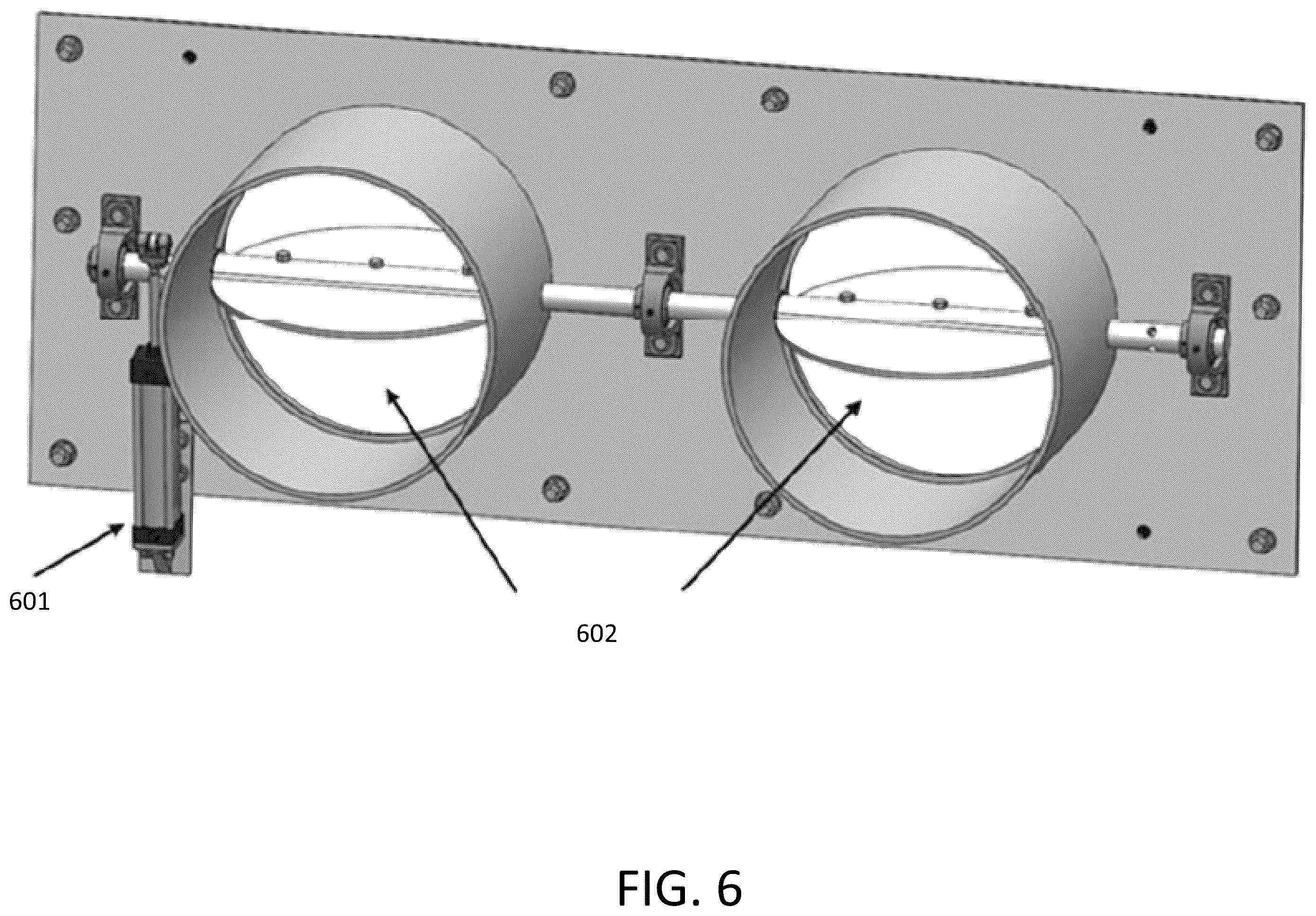 Patent US12448800 Figure 9 – Butterfly fan inlet and chamber exhaust valve controllers for wave making system