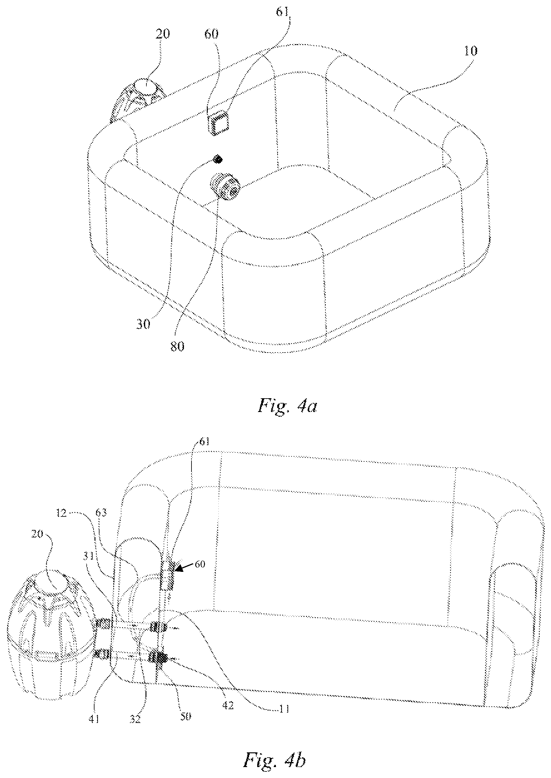Patent US12448801 Figure 6 – Water circulation system for a pool and a pool