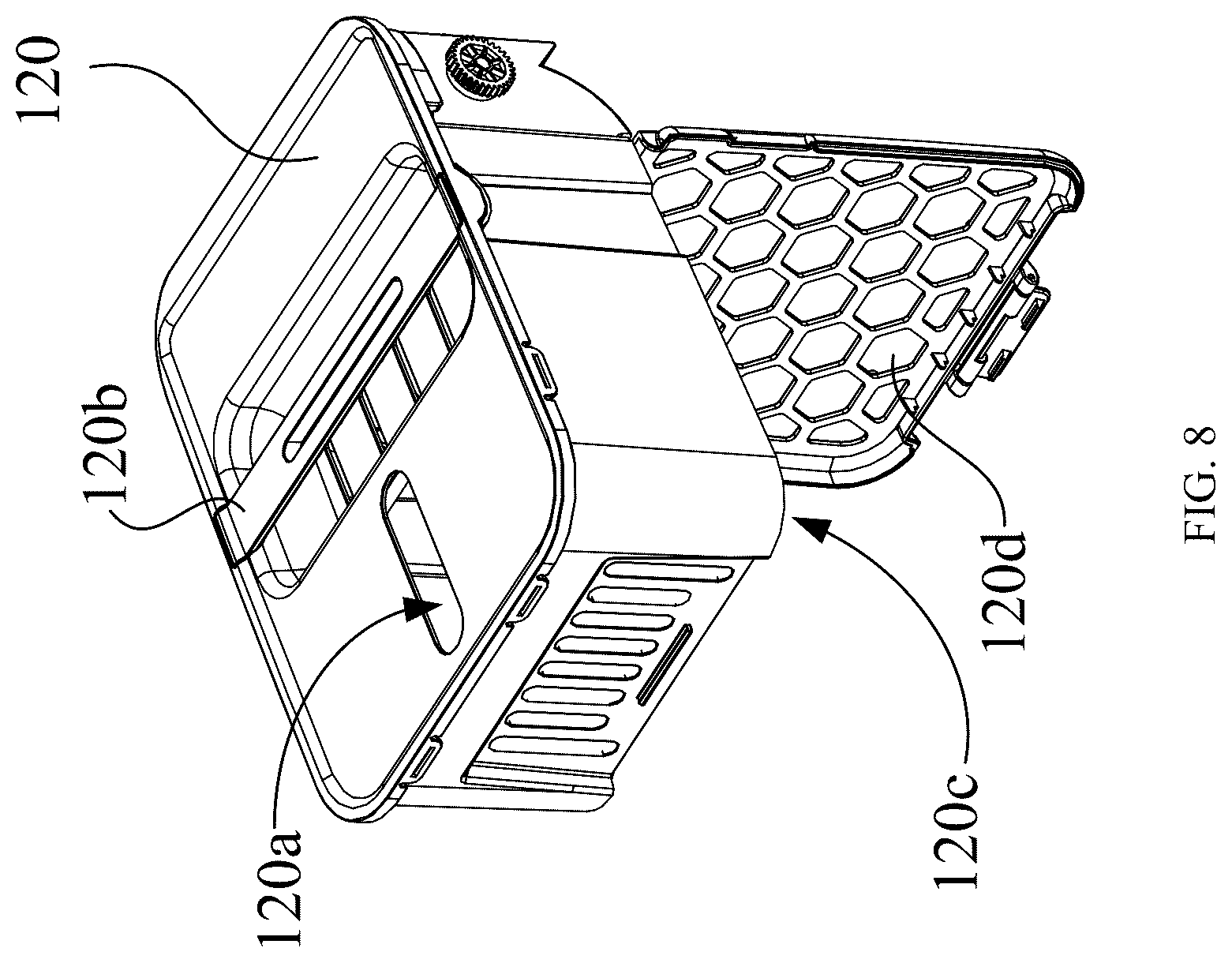 Patent US12448802 Figure 6 – Water surface cleaning robot