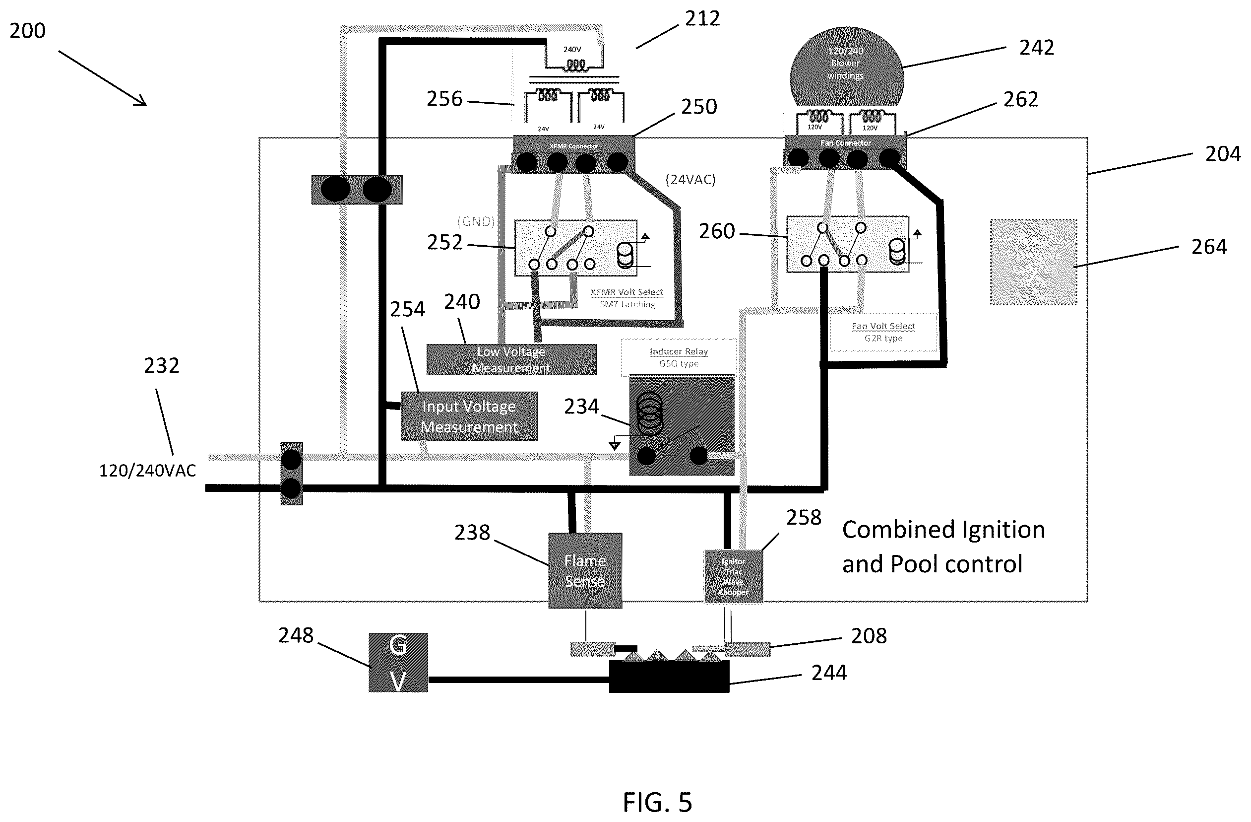 Patent US12448803 Figure 5 – Self-configuring ignition controls