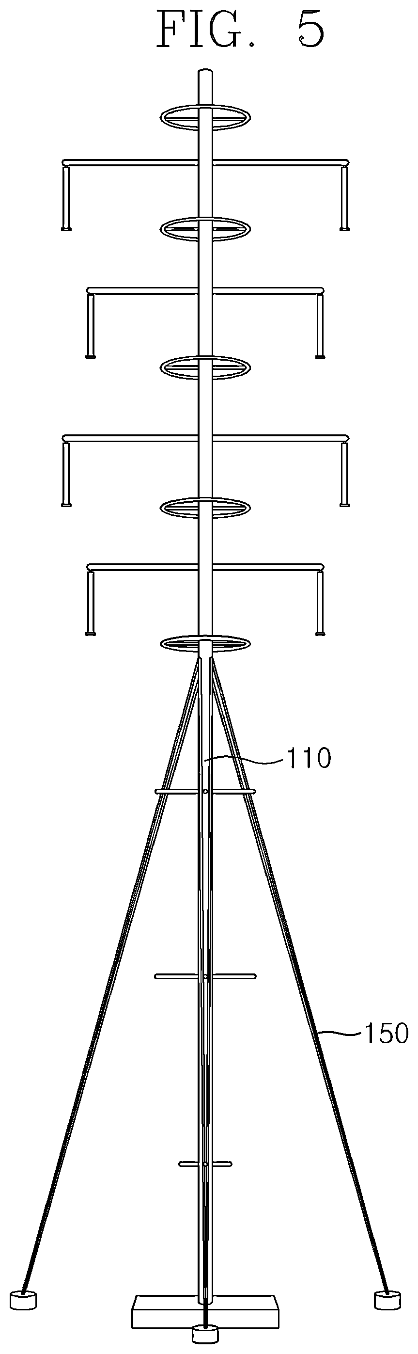 Patent US12448804 Figure 5 – Tensile transmission tower design