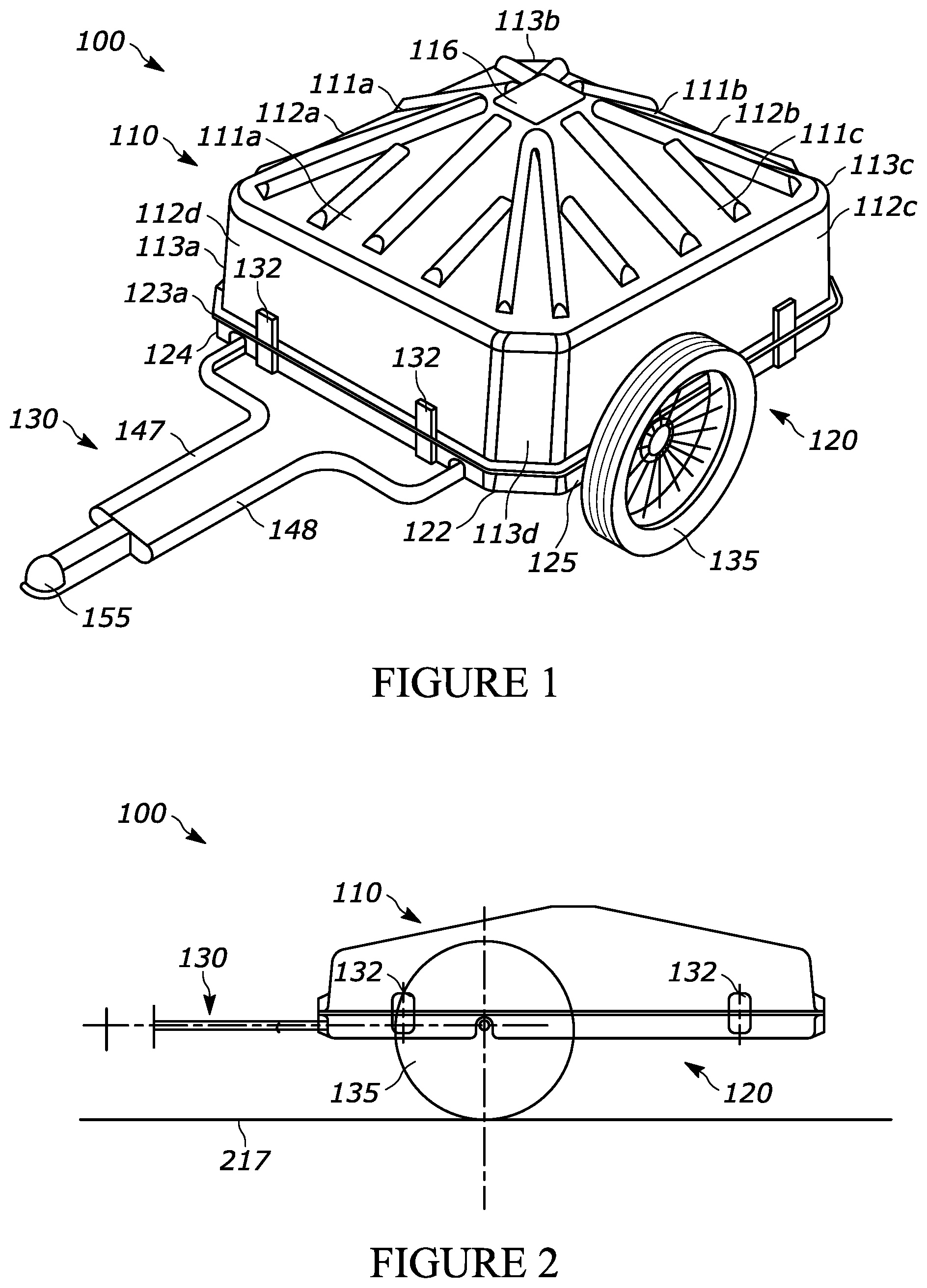 Patent US12448805 Figure 1 – Collapsible hunting blind apparatus