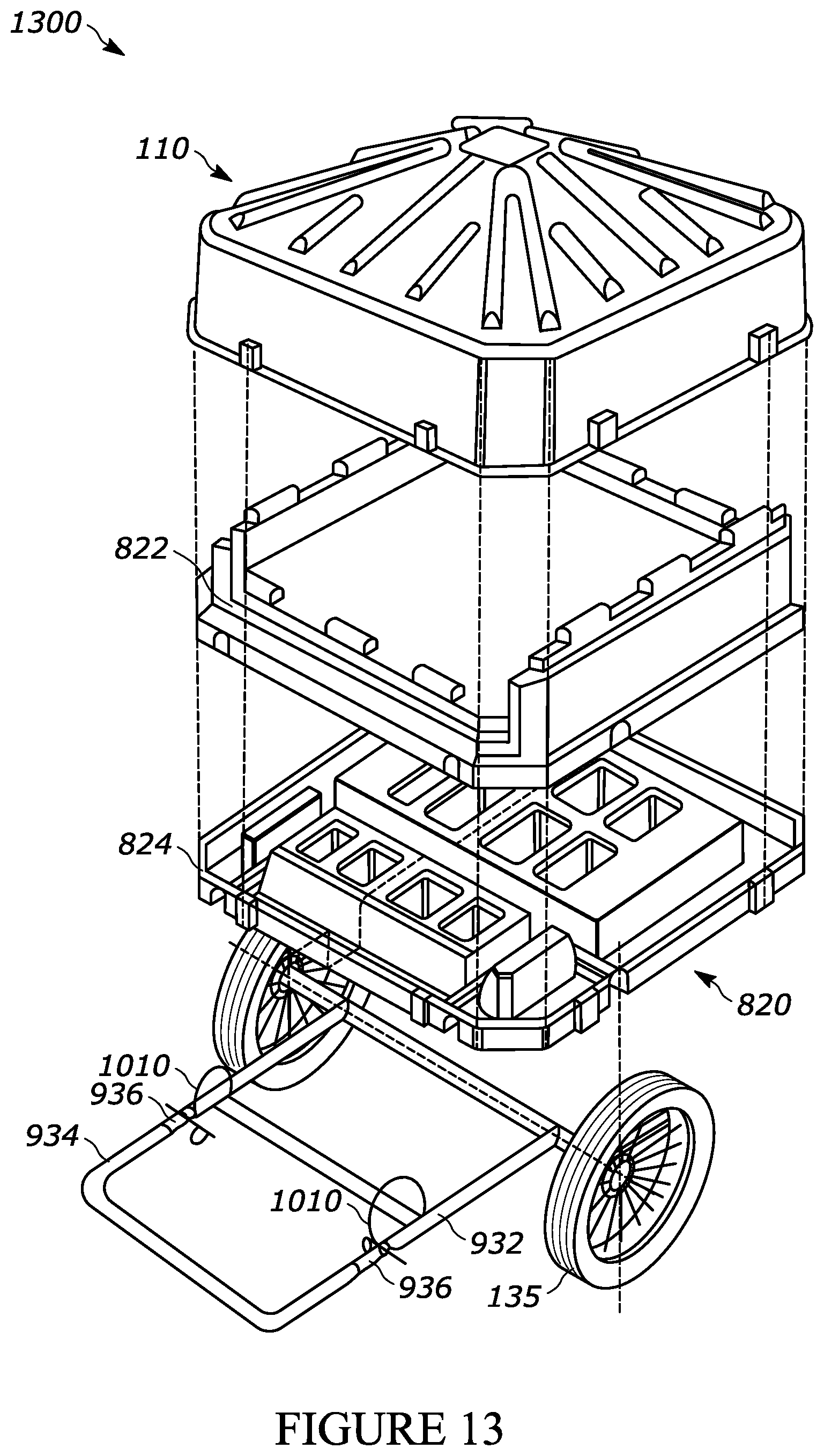 Patent US12448805 Figure 9 – Collapsible hunting blind apparatus