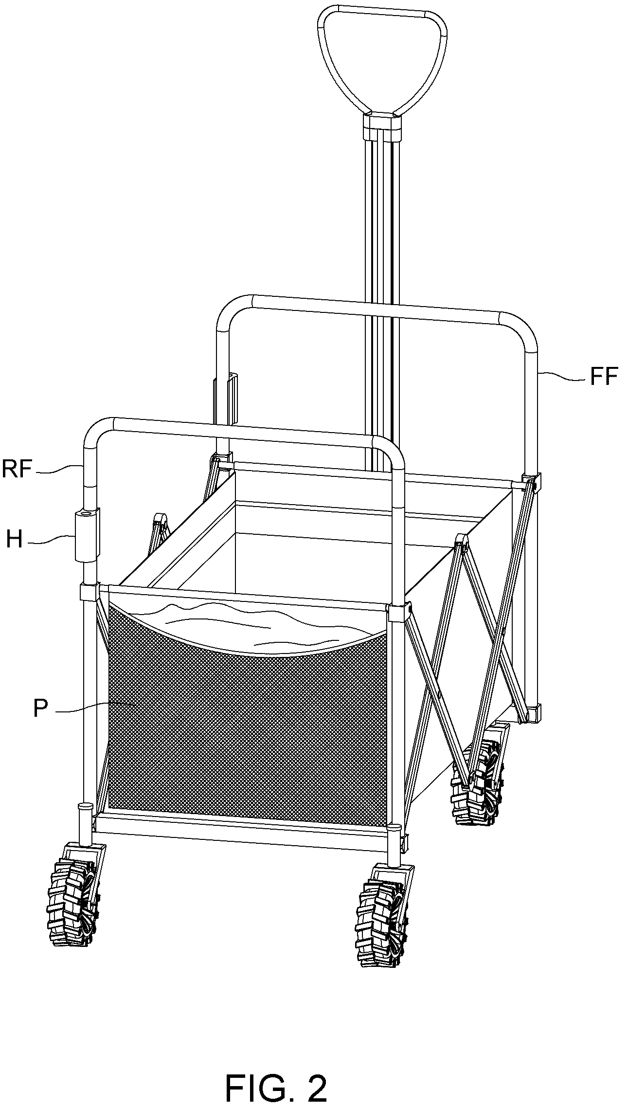 Patent US12448806 Figure 5 – Shade assembly for a wagon