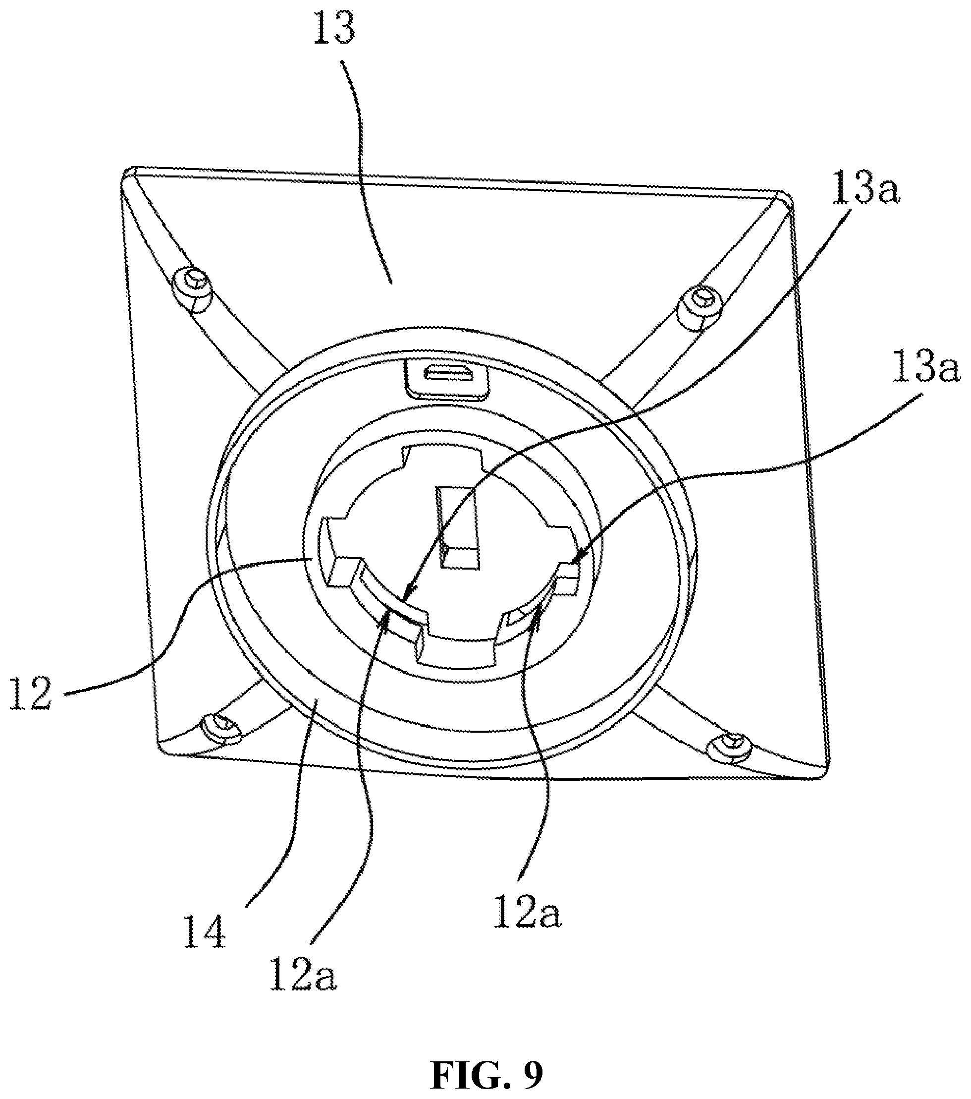 Patent US12448807 Figure 9 – Tent top base structure