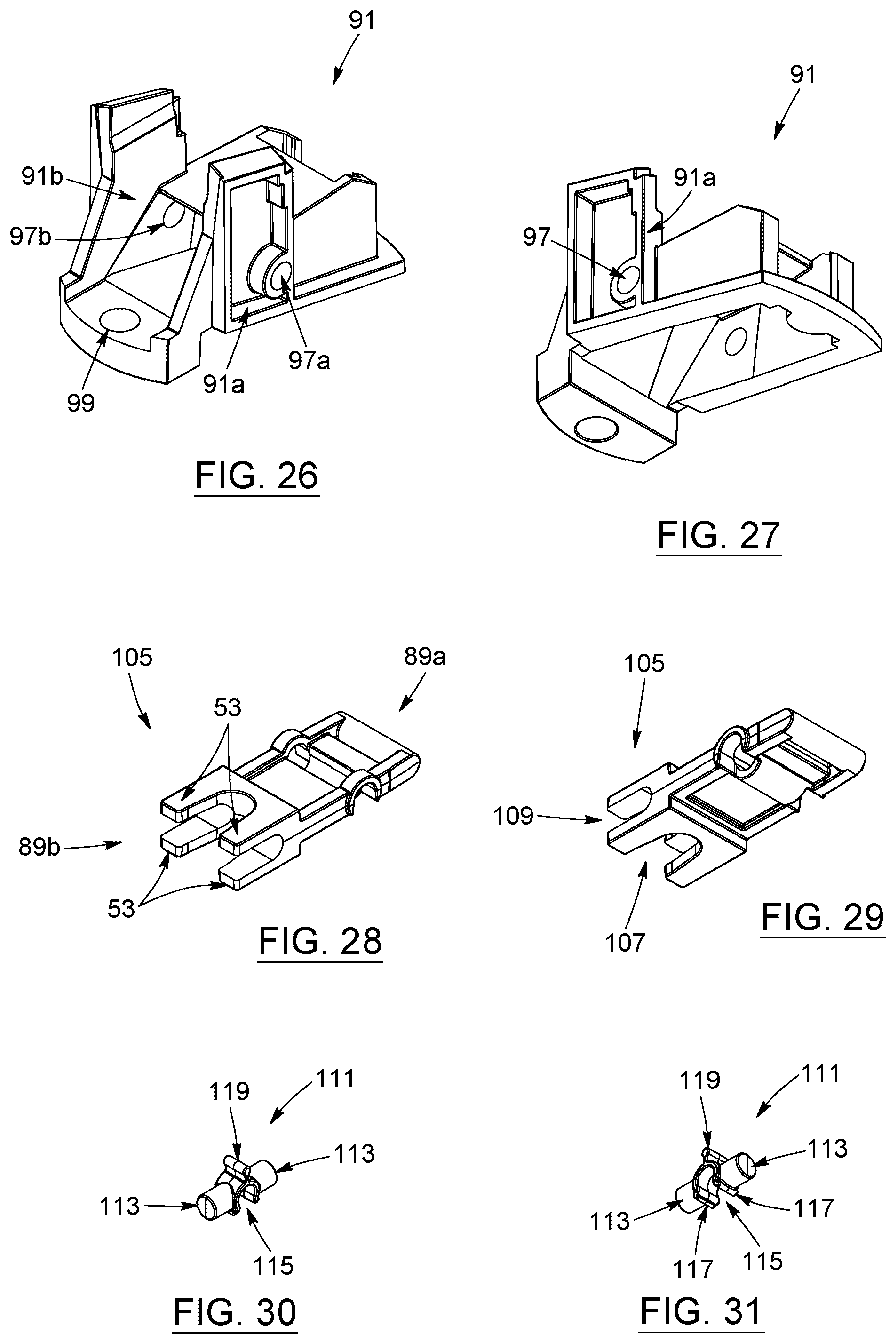 Patent US12448811 Figure 15 – Handle system for vertical drawer, cabinet structure provided with such system, kit for assembling the same, and corresponding methods of manufacturing, assembling and operating associated thereto