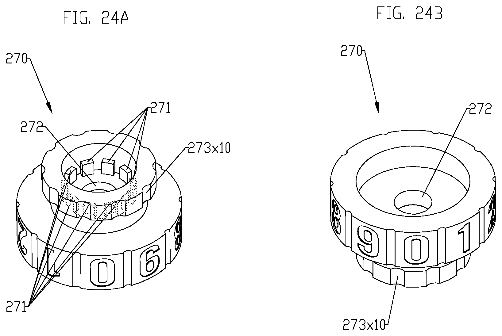 Patent US12448813 Figure 14 – Object shaped combination padlock