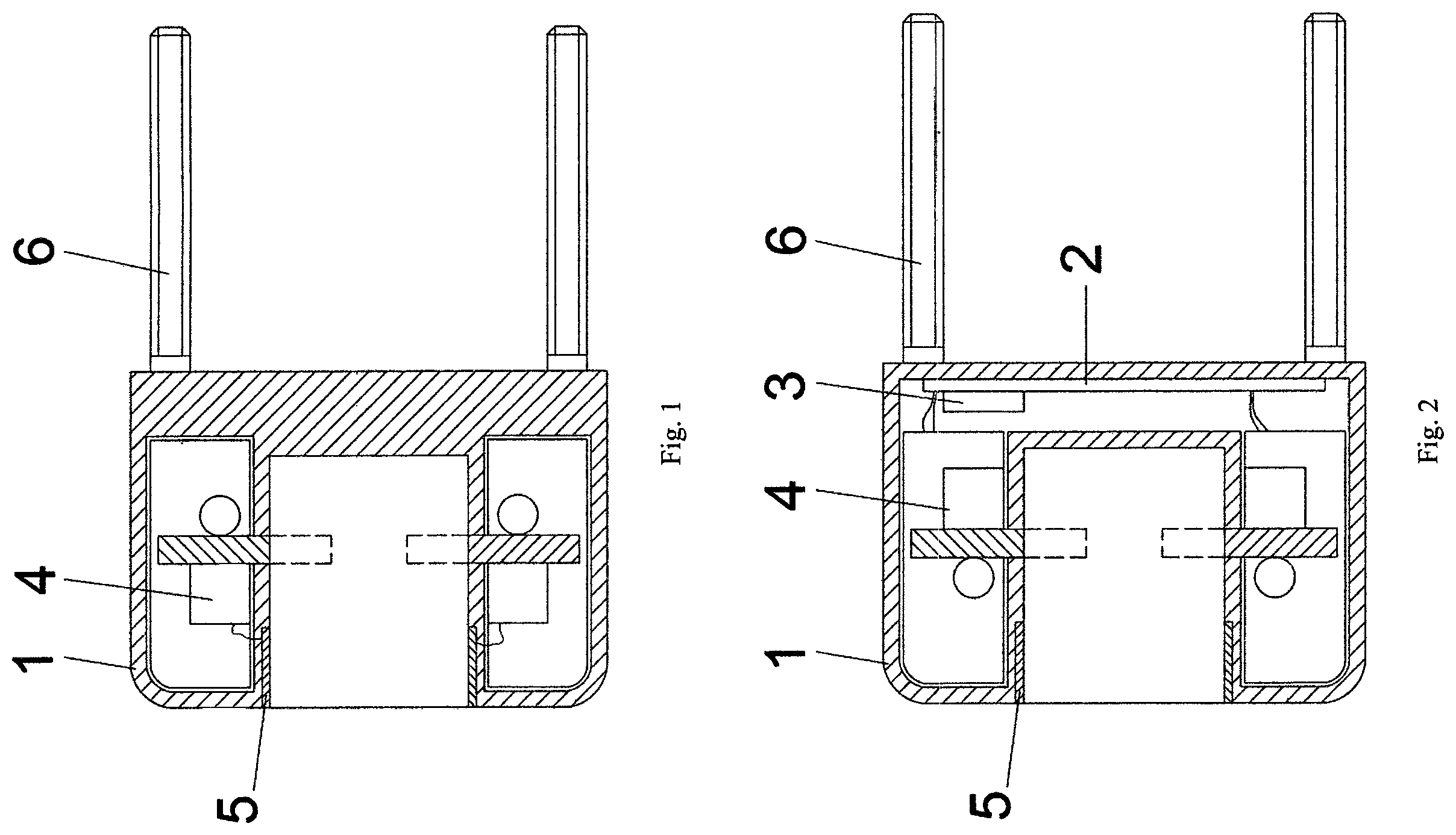 Patent US12448814 Figure 1 – Stationary locking module for electrical vehicles of individual mobility