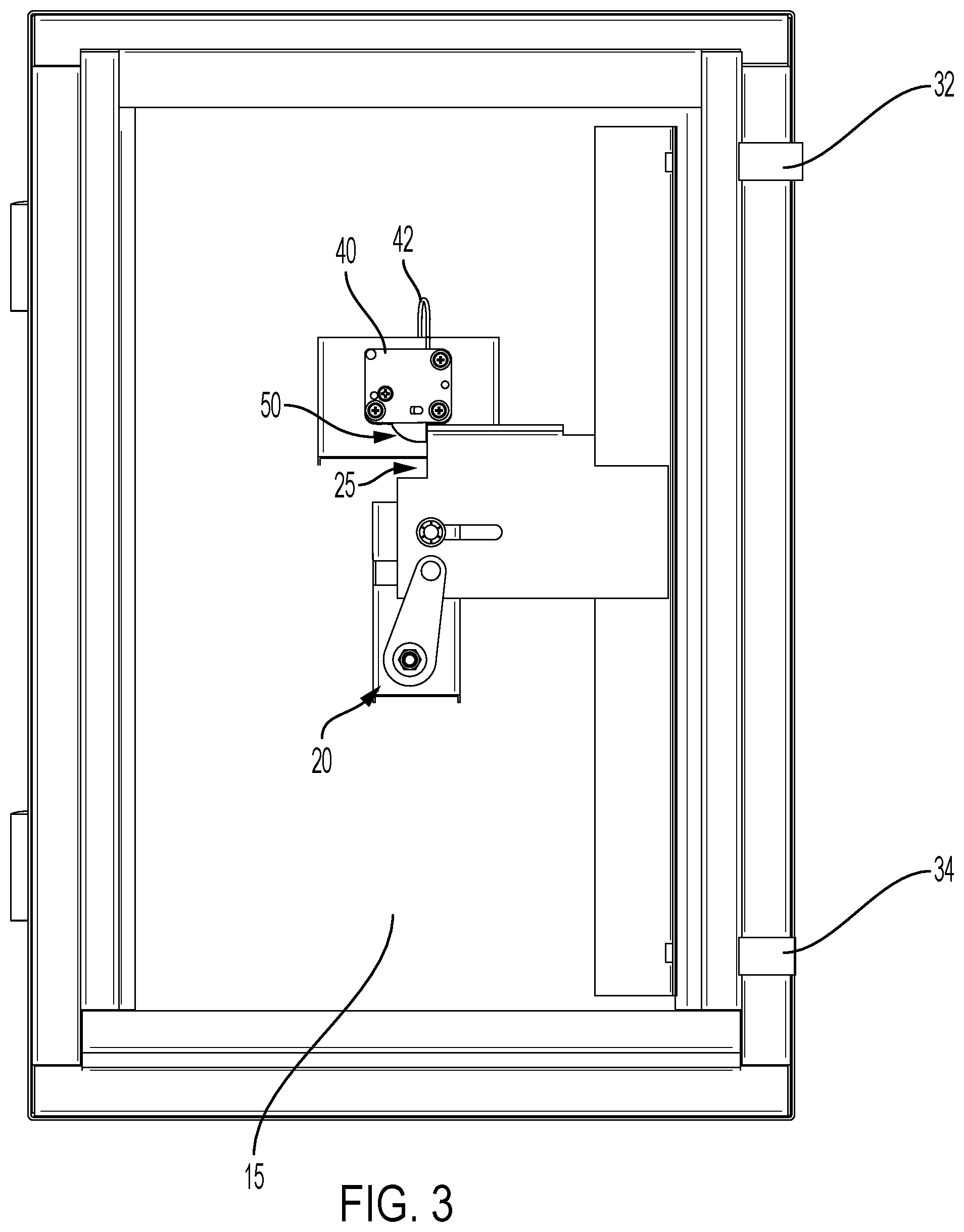 Patent US12448816 Figure 3 – Lock system and electromechanical lock device