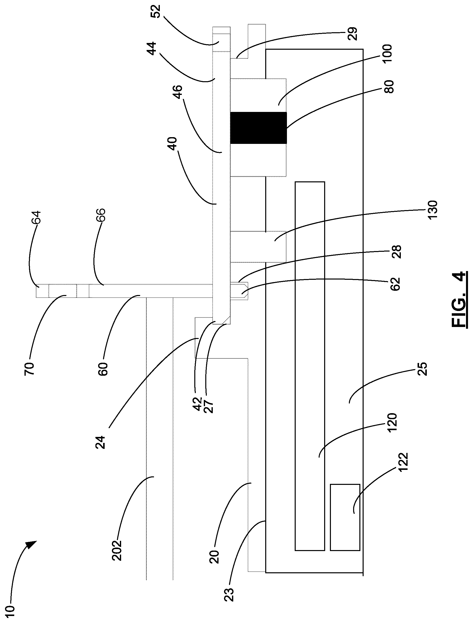 Patent US12448817 Figure 4 – Magnetic release mechanism