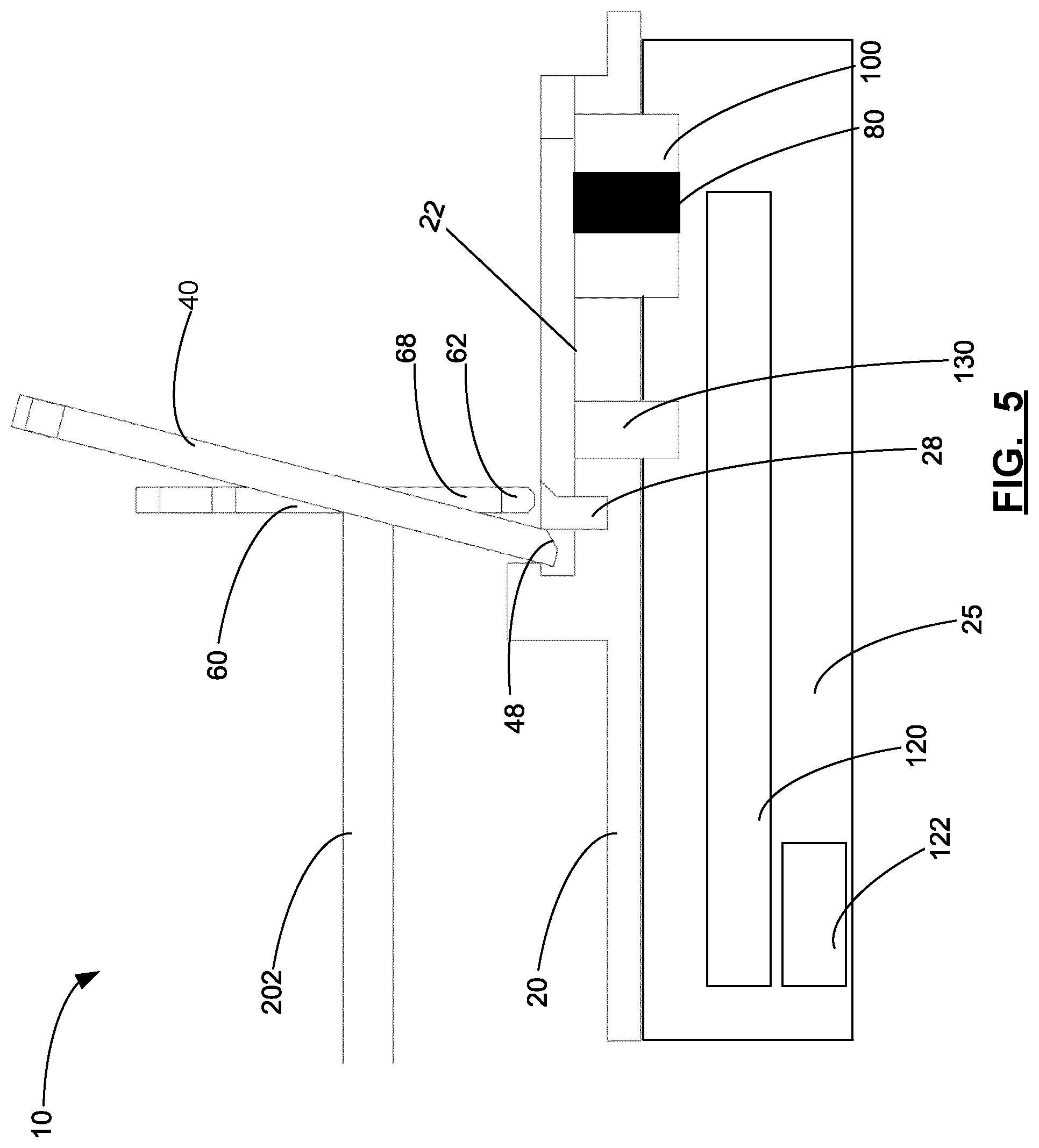 Patent US12448817 Figure 5 – Magnetic release mechanism