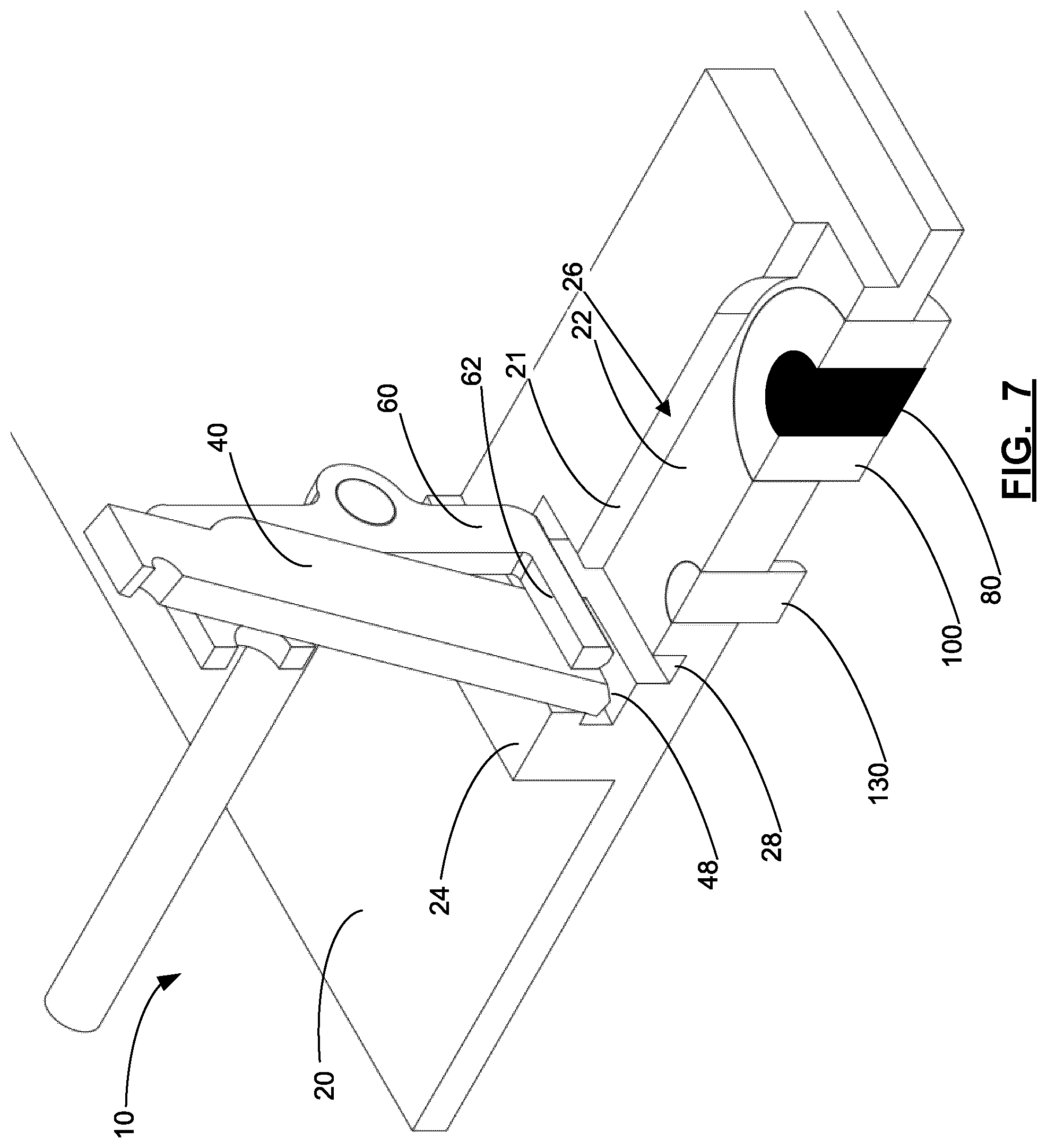 Patent US12448817 Figure 7 – Magnetic release mechanism