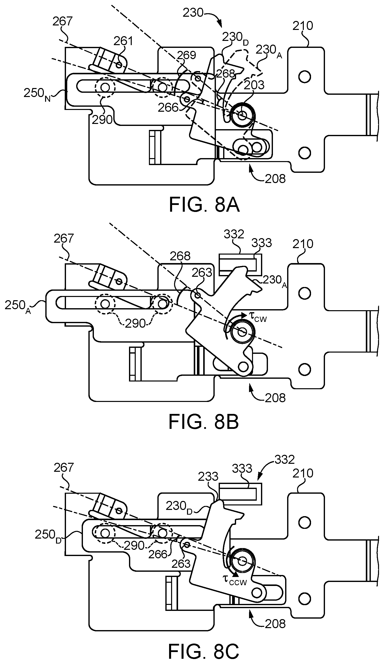 Patent US12448820 Figure 8 – Exit device systems and methods