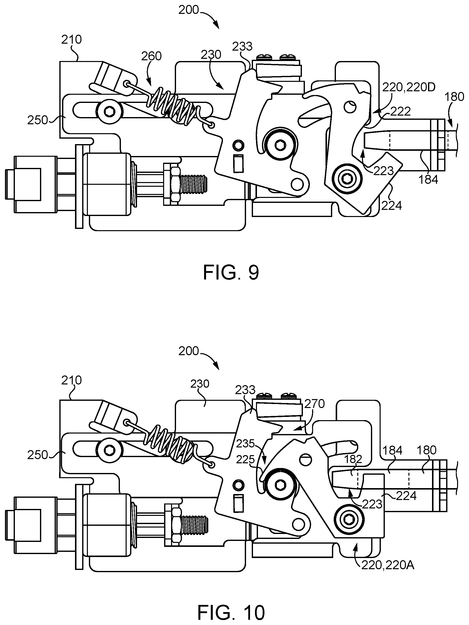 Patent US12448820 Figure 9 – Exit device systems and methods