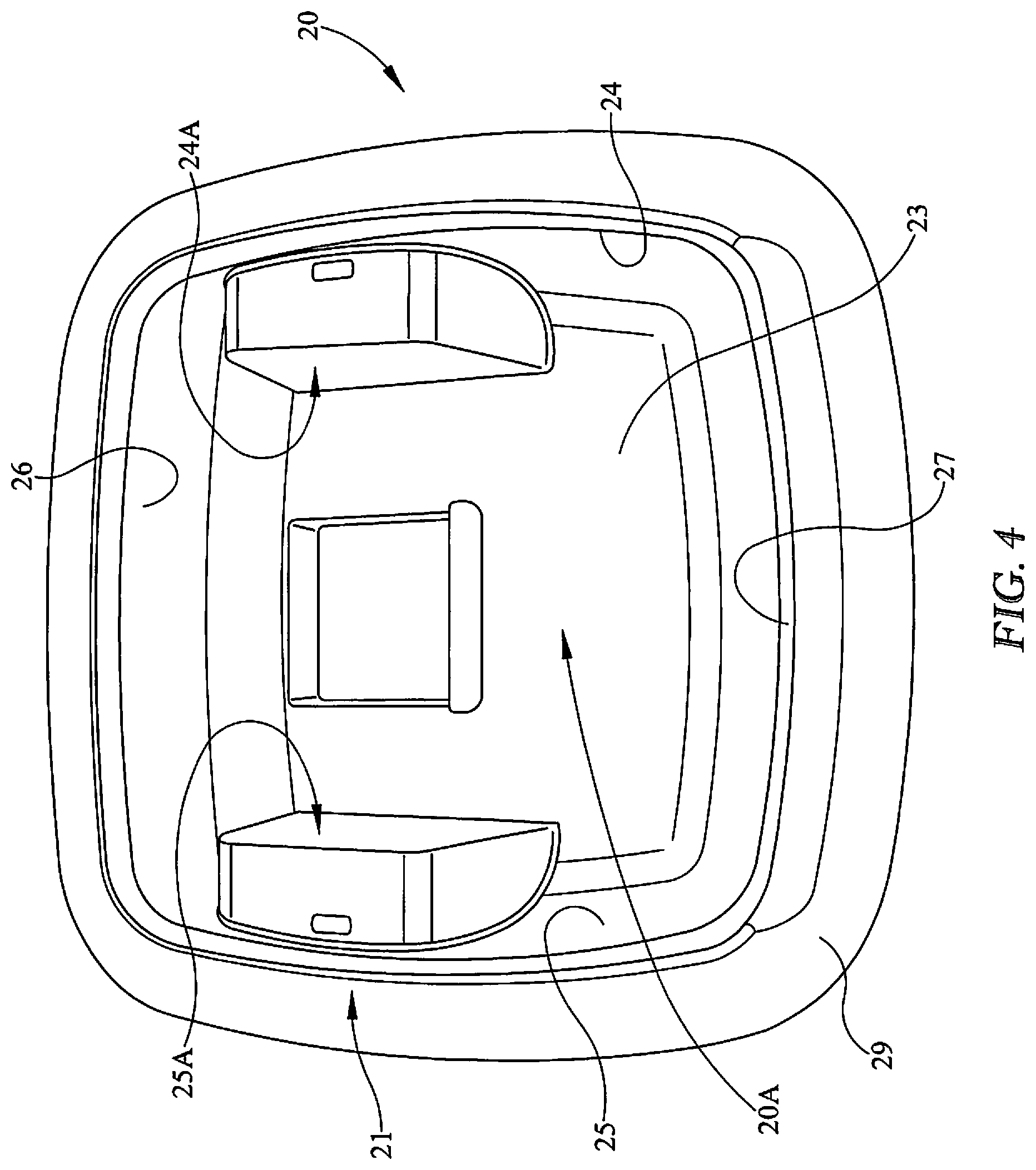 Patent US12448823 Figure 2 – Door handle and locking system