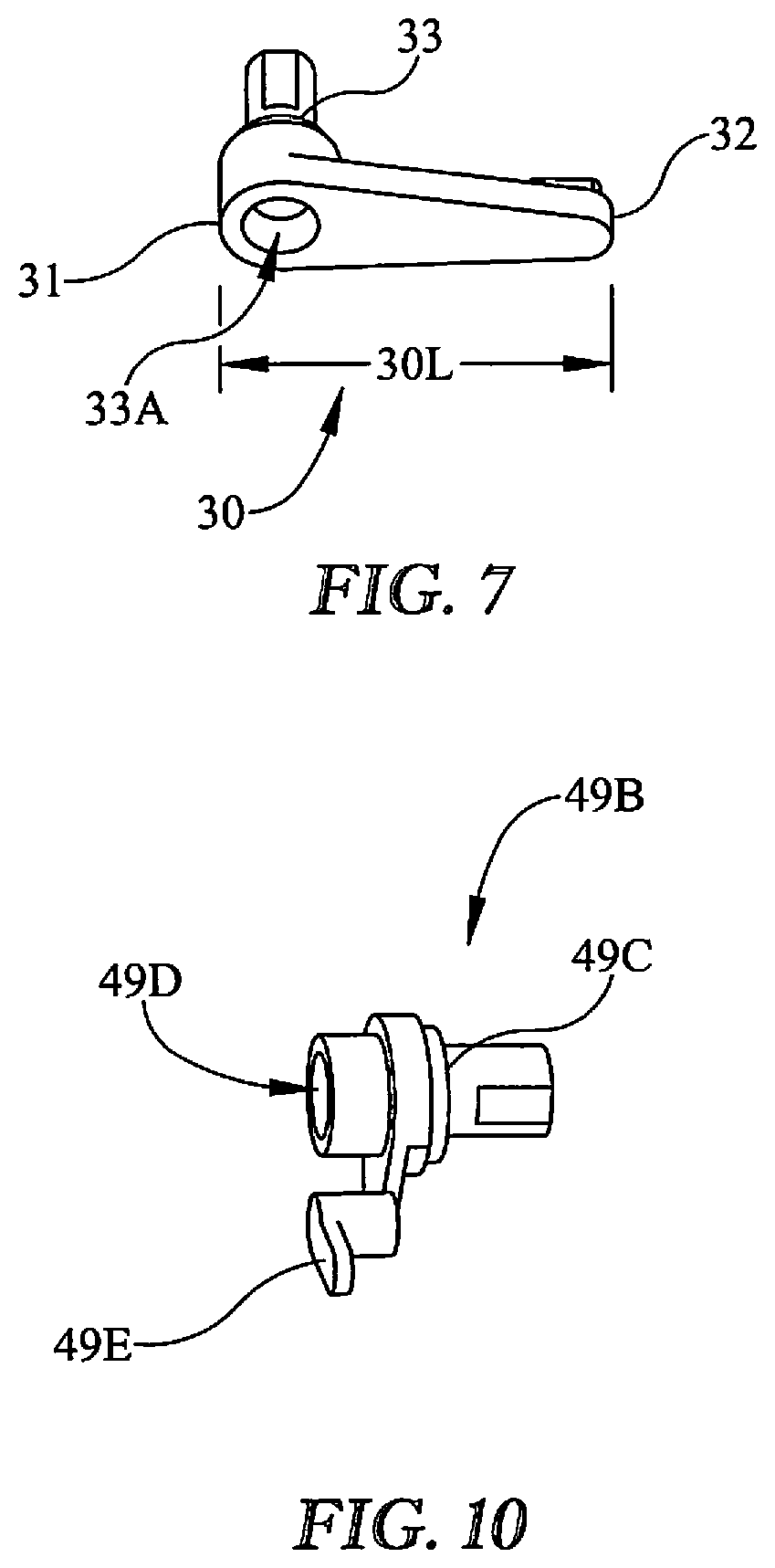 Patent US12448823 Figure 5 – Door handle and locking system