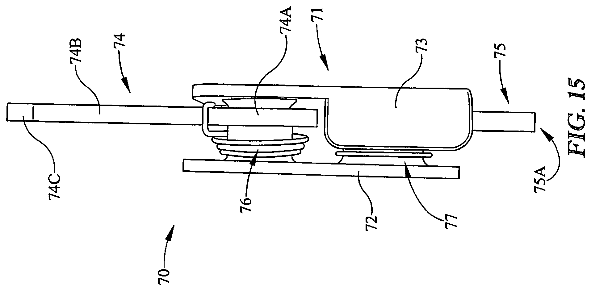 Patent US12448823 Figure 12 – Door handle and locking system