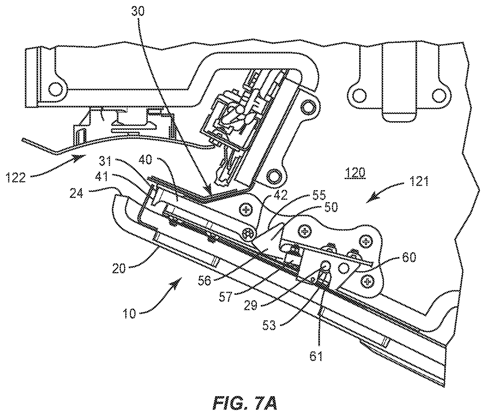 Patent US12448824 Figure 5 – Panel assembly for a vehicle