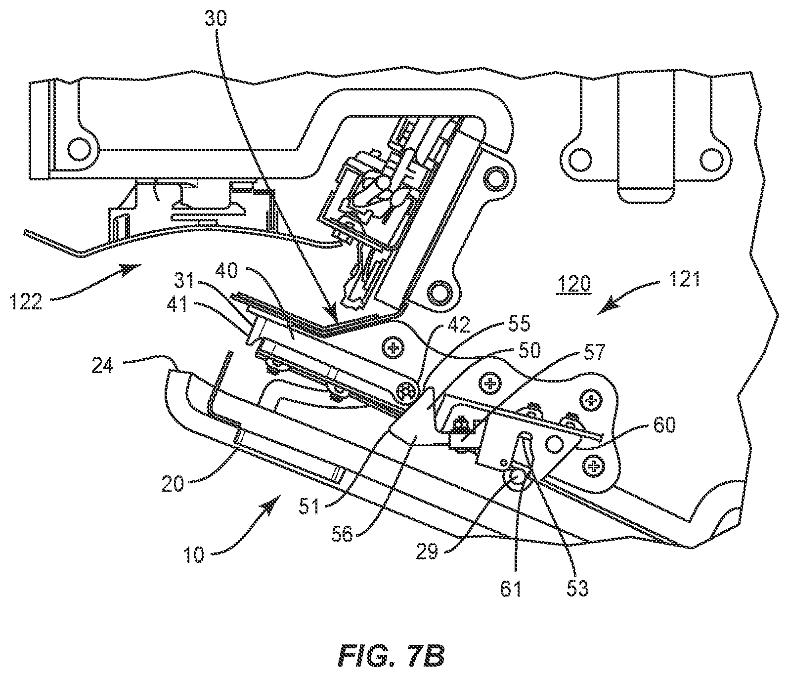 Patent US12448824 Figure 6 – Panel assembly for a vehicle