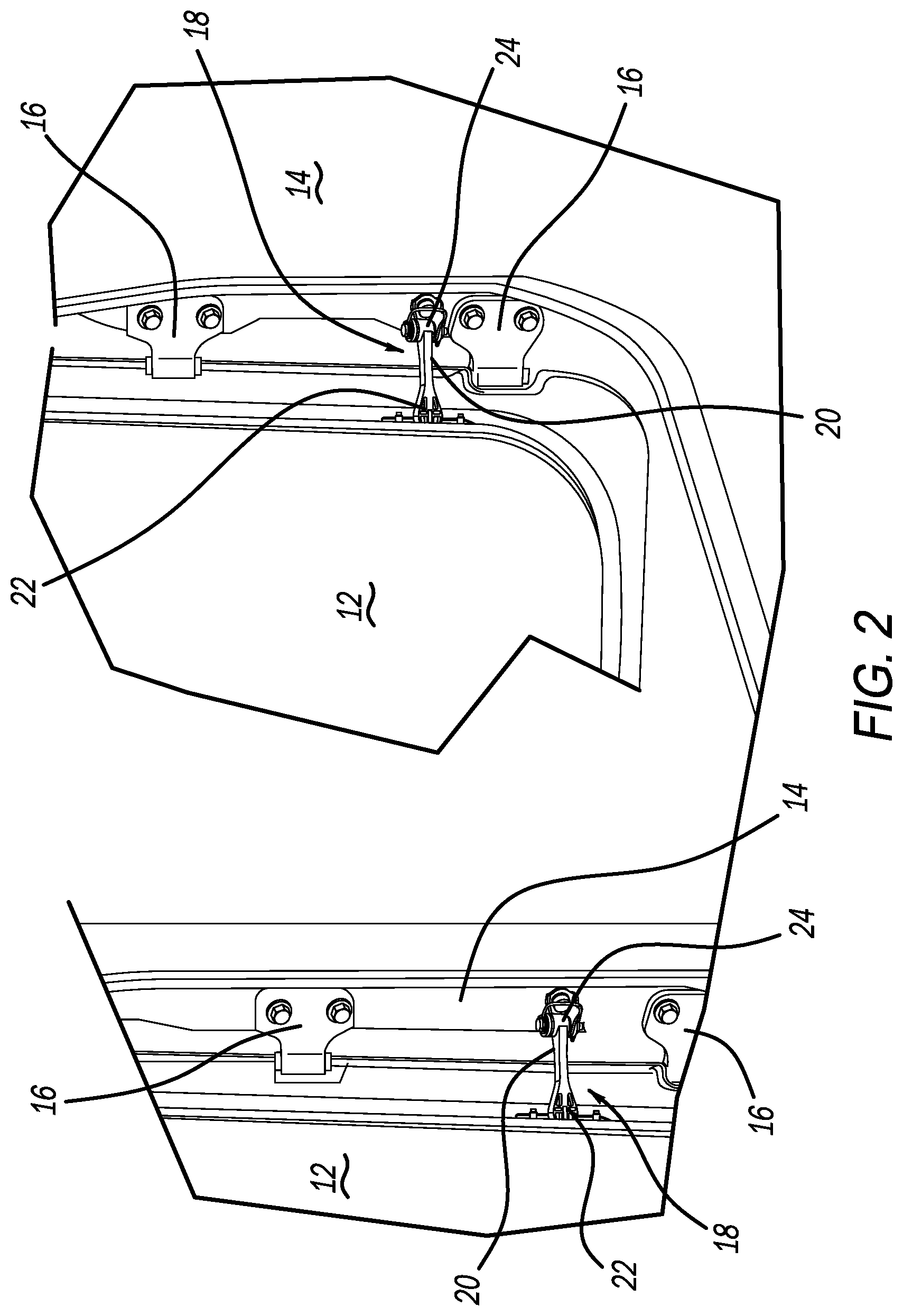 Patent US12448825 Figure 3 – Quick release automotive check strap