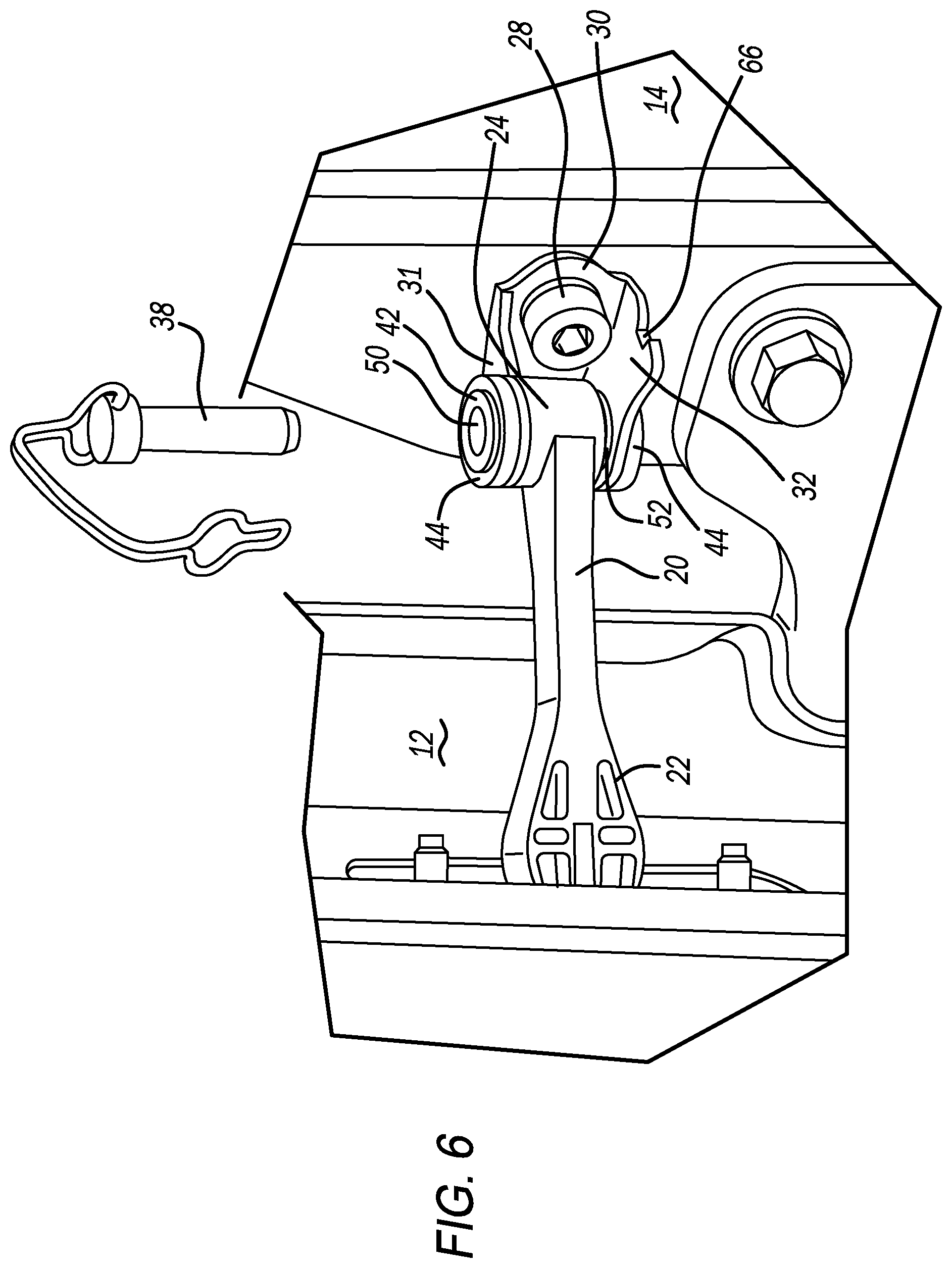 Patent US12448825 Figure 7 – Quick release automotive check strap