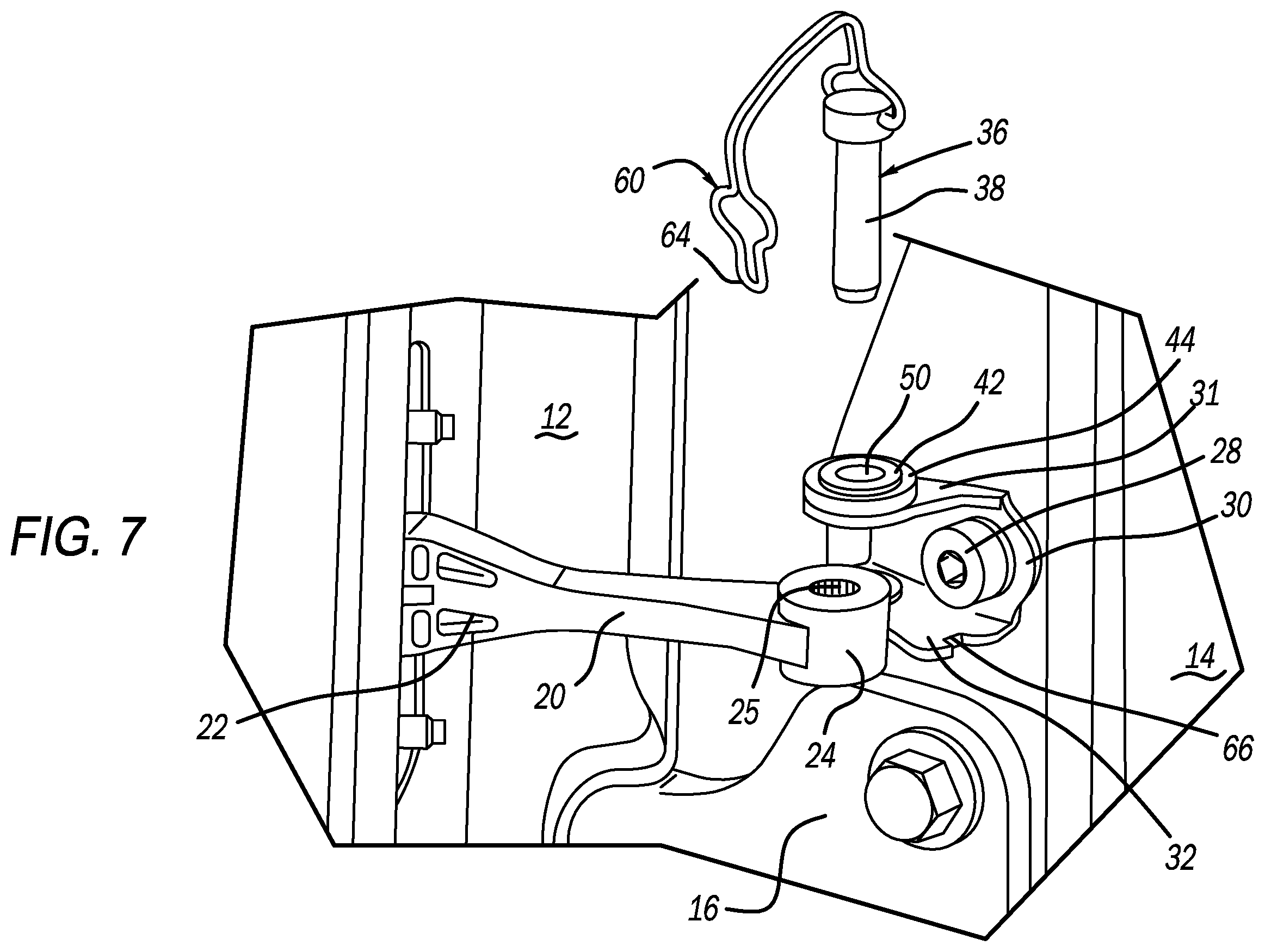 Patent US12448825 Figure 8 – Quick release automotive check strap