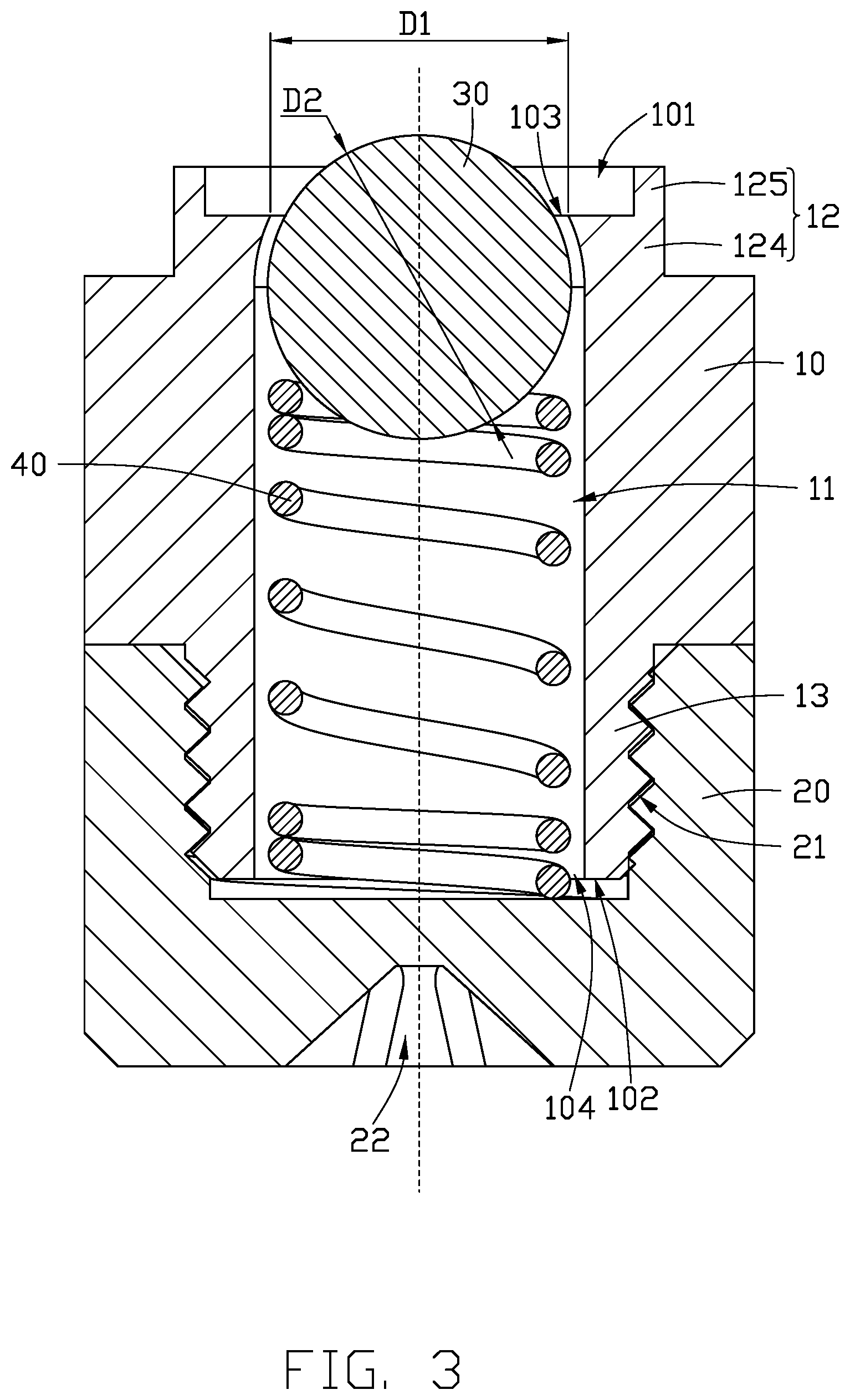 Patent US12448827 Figure 3 – Retention assembly and chassis having the same