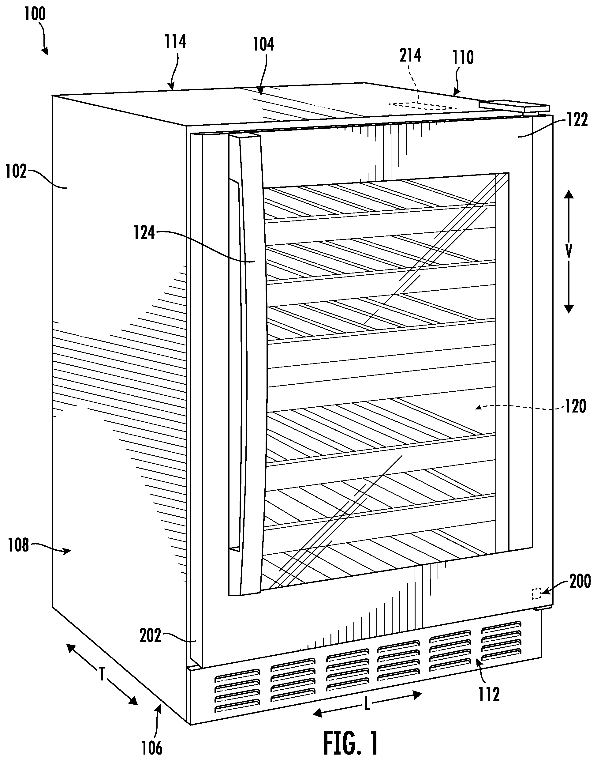 Patent US12448829 Figure 1 – Domestic appliance and electric connector assembly