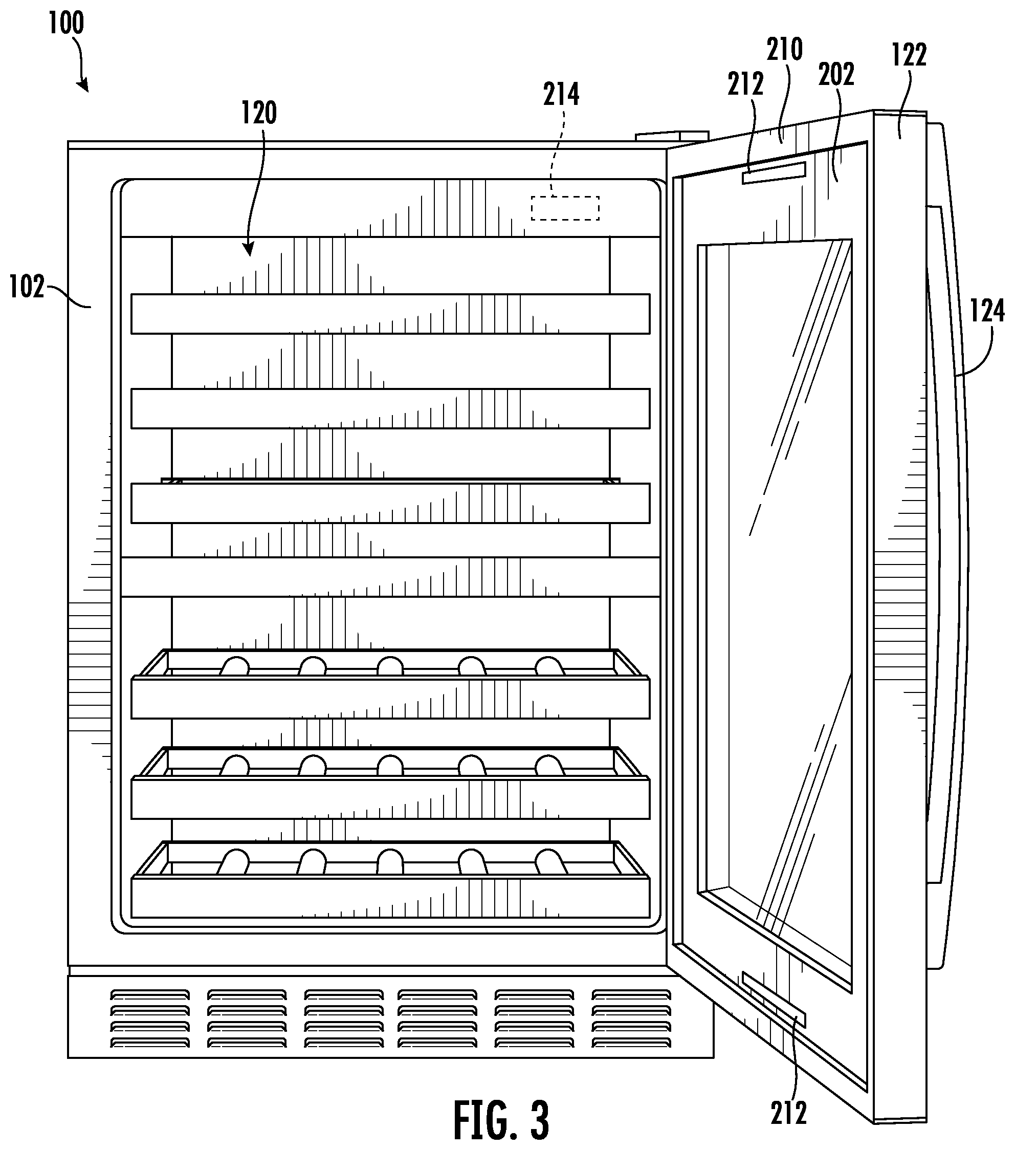 Patent US12448829 Figure 3 – Domestic appliance and electric connector assembly