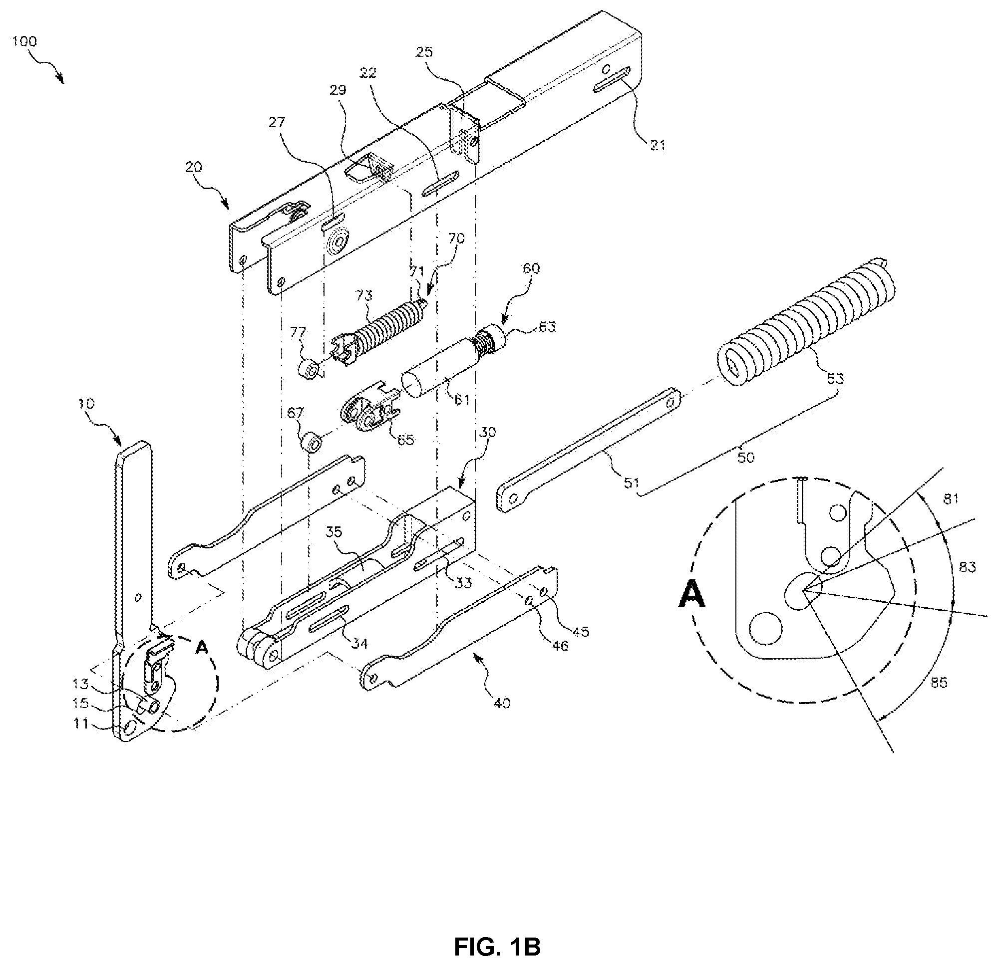 Patent US12448830 Figure 2 – Door hinge