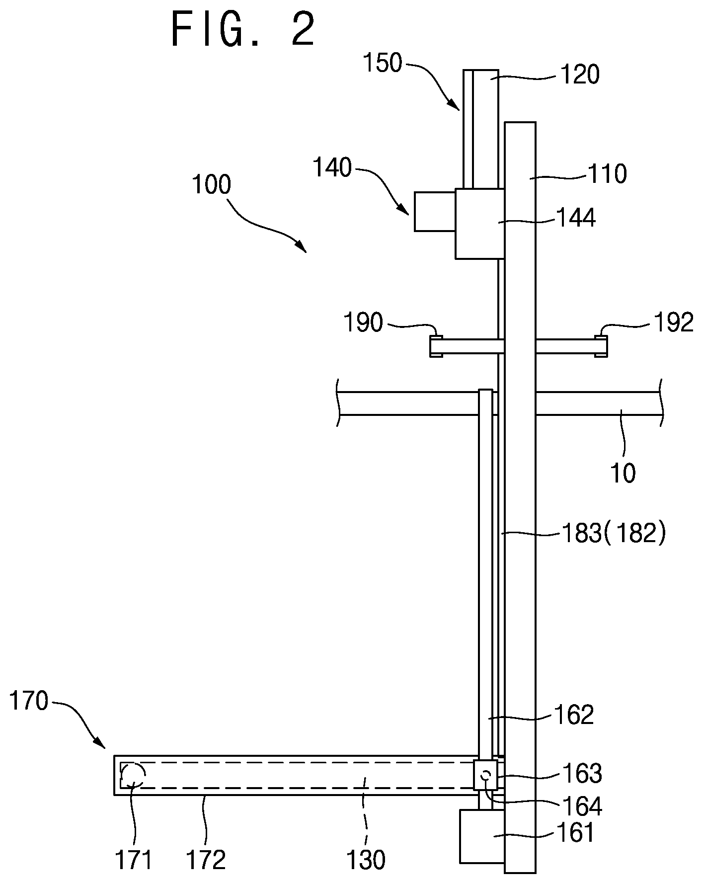 Patent US12448835 Figure 2 – Fireproof shutter and transport apparatus including the same