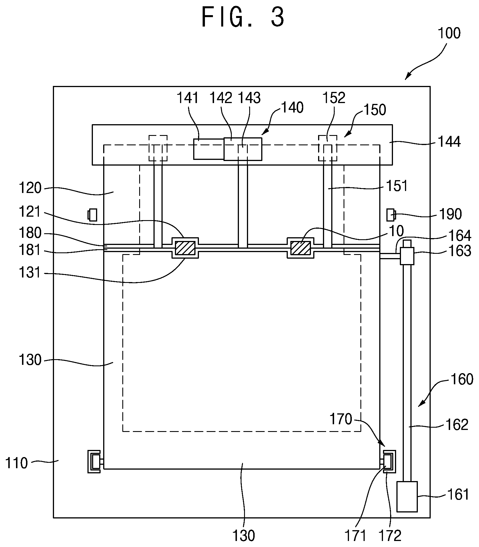 Patent US12448835 Figure 3 – Fireproof shutter and transport apparatus including the same