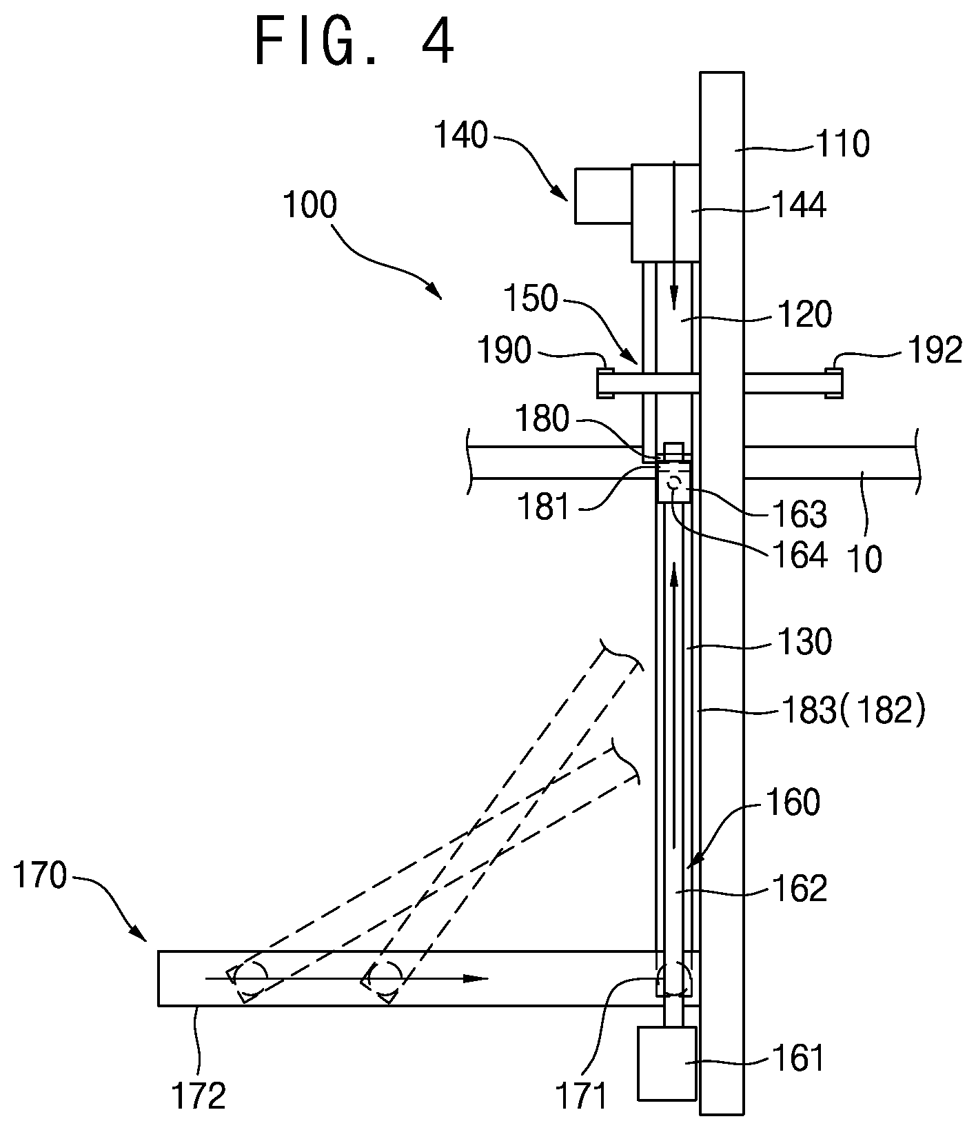 Patent US12448835 Figure 4 – Fireproof shutter and transport apparatus including the same