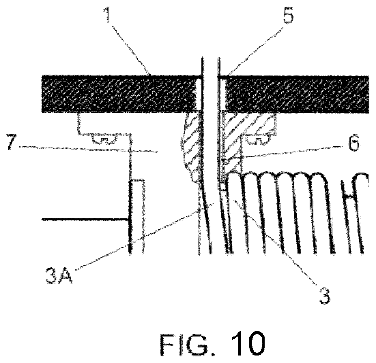 Patent US12448836 Figure 4 – Device for rolling and unrolling roll-up blinds and similar