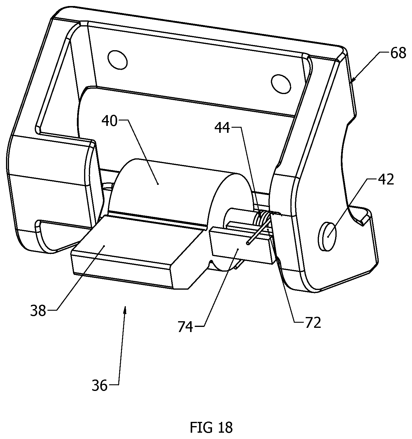 Patent US12448841 Figure 18 – Climbing product having an extendable section lock assembly