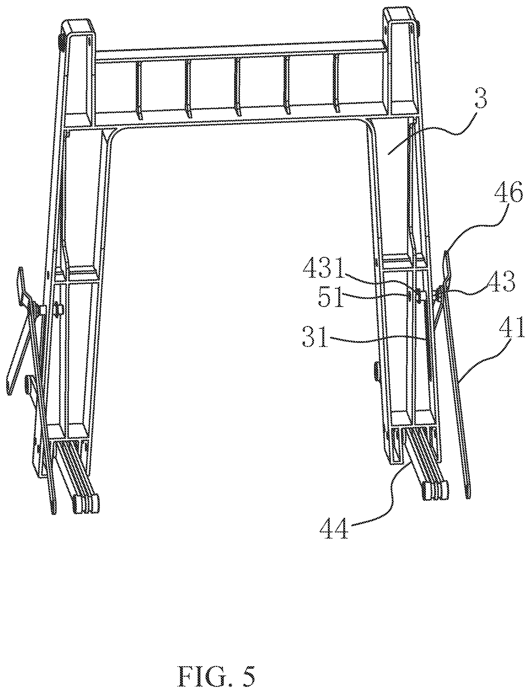 Patent US12448842 Figure 5 – Two-step step stool