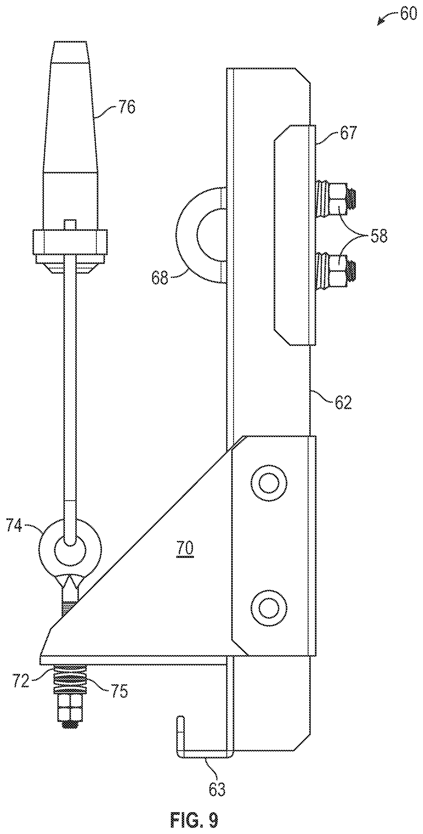 Patent US12448843 Figure 8 – Fall protection system