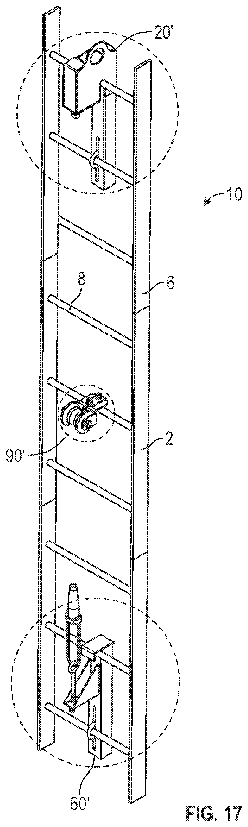 Patent US12448843 Figure 14 – Fall protection system